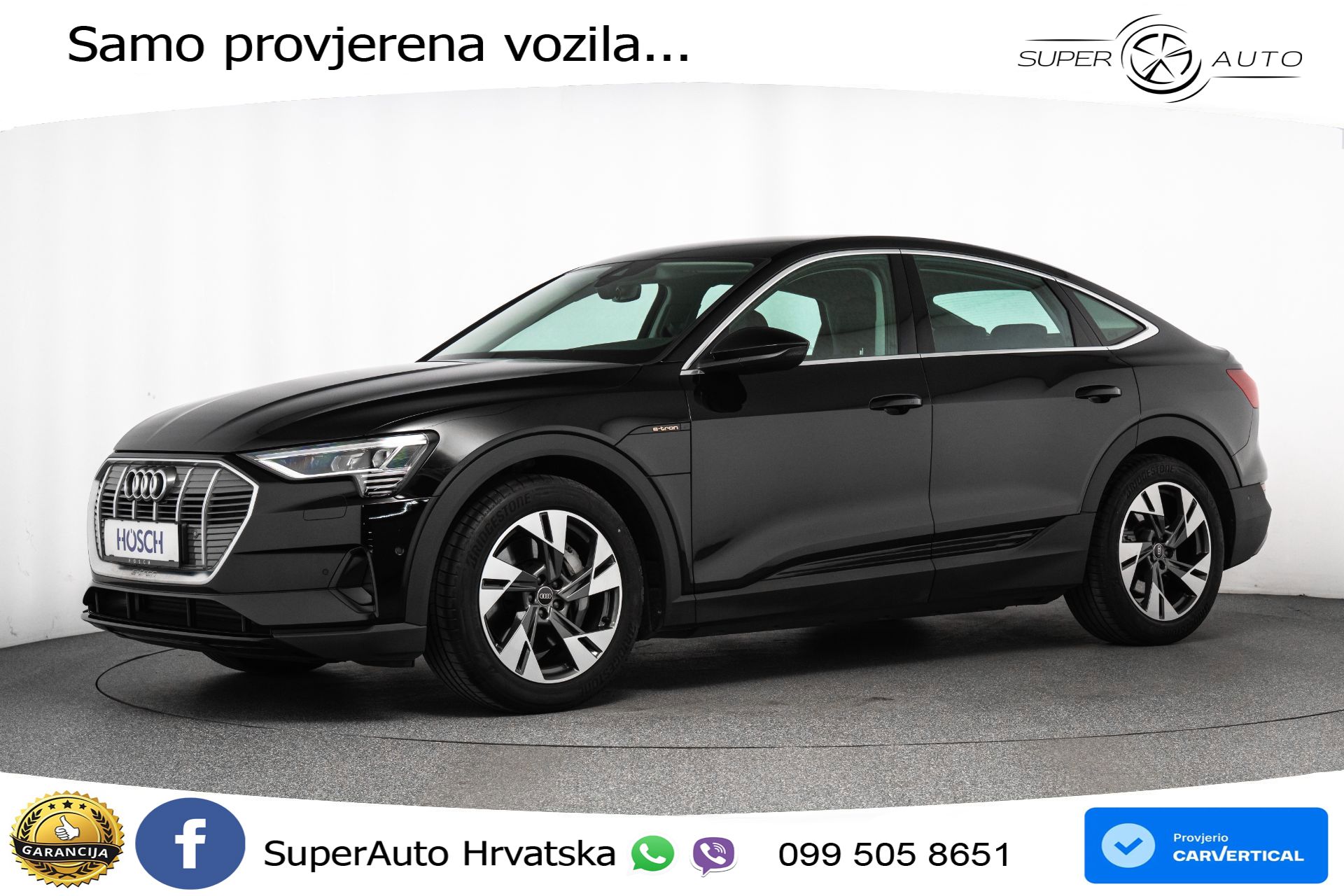 Audi e-tron SB 55 quattro 408 KS, ZRAČNI+GR SJED+VIRT+NAVI