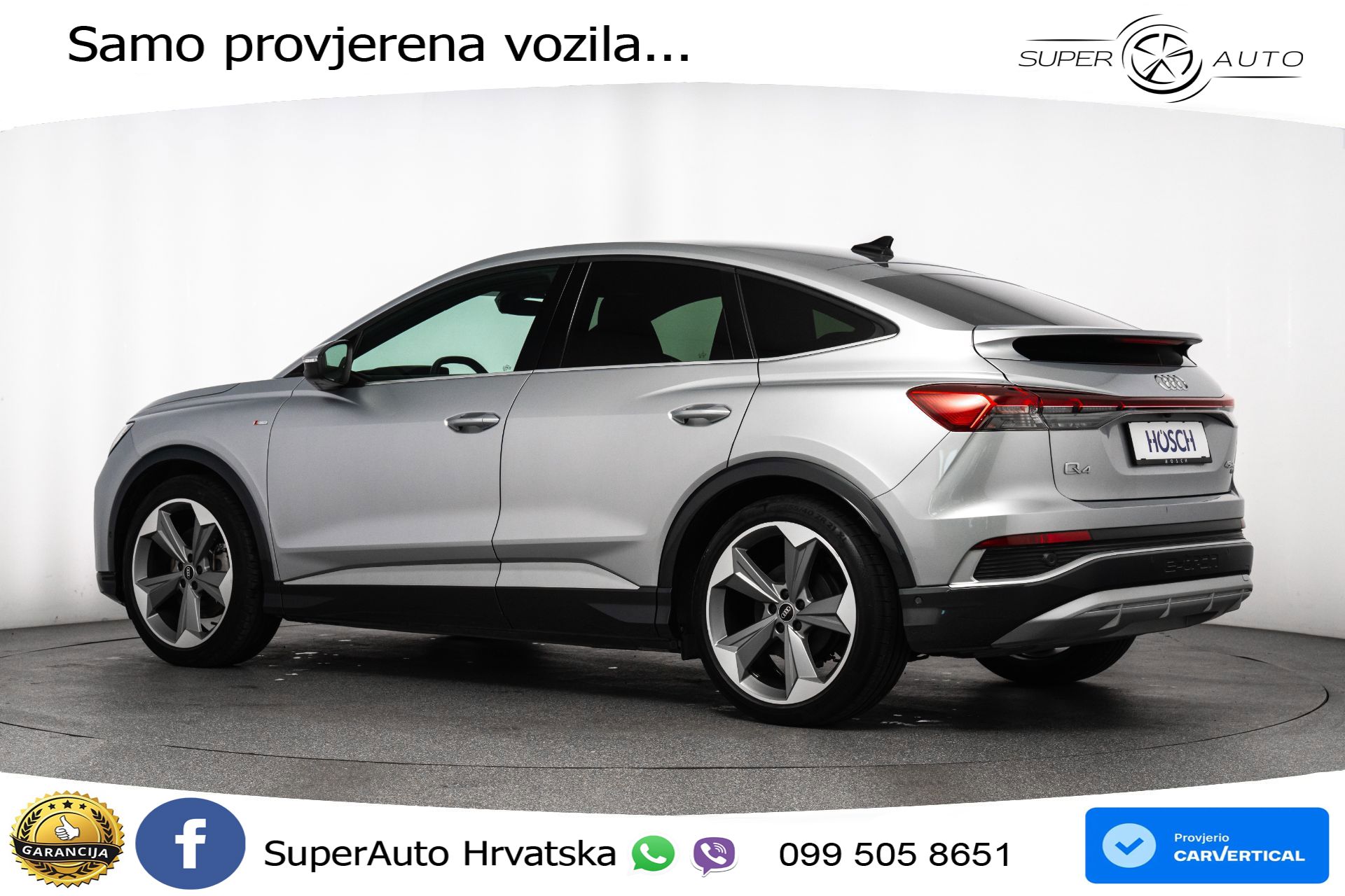 Audi Q4 e-tron SB 45 quattro 2xS line 265 KS, ACC+KAM+HEAD+VIRT+NAVI