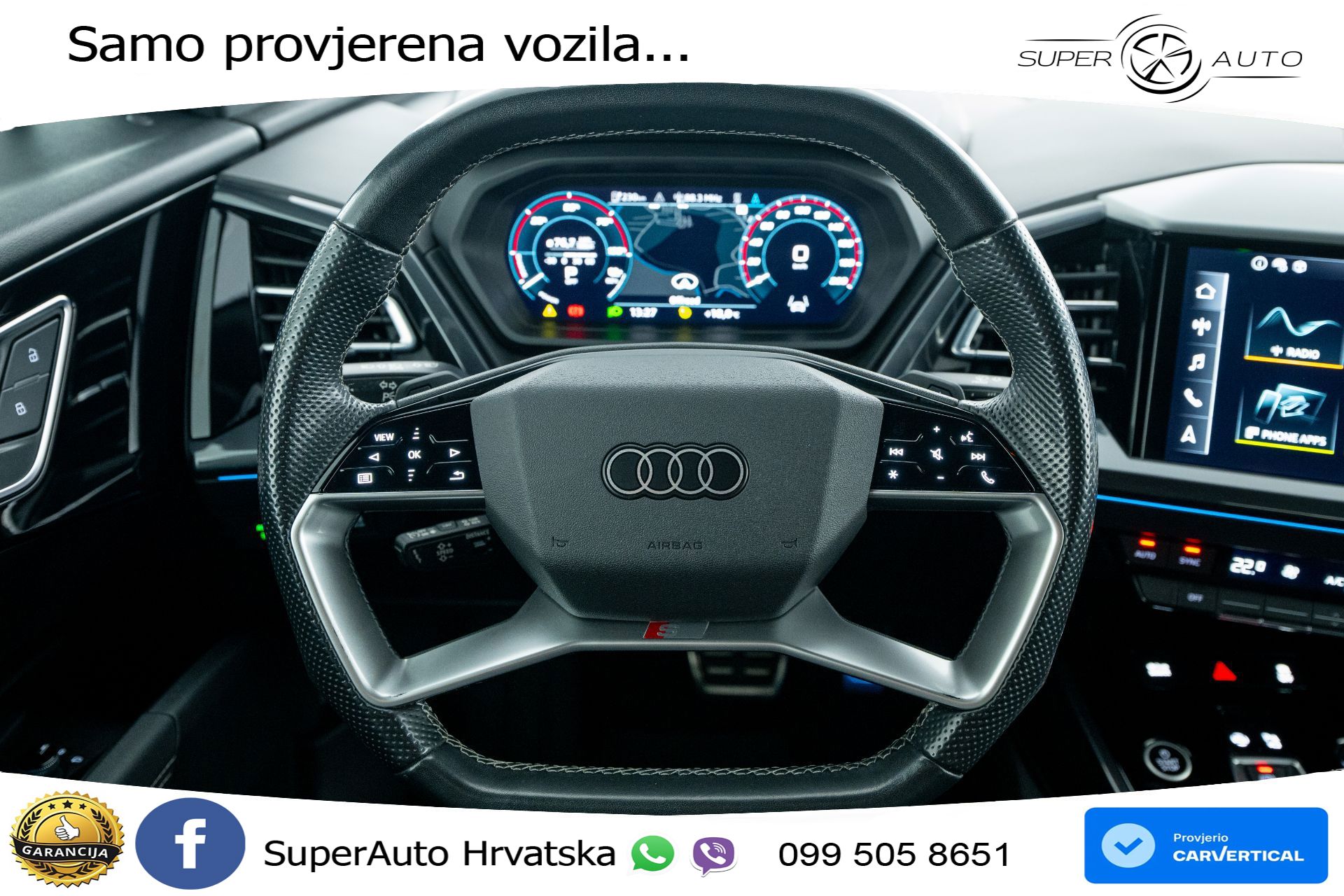 Audi Q4 e-tron SB 45 quattro 2xS line 265 KS, ACC+KAM+HEAD+VIRT+NAVI