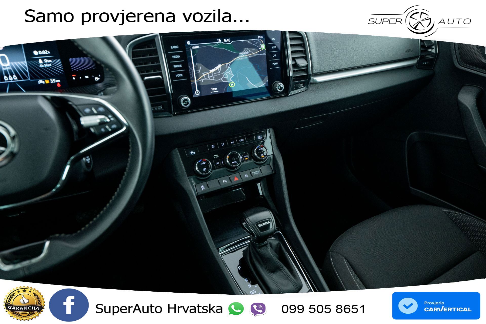 Škoda Karoq 2.0 TDI DSG Ambition 116 KS, ACC+KAM+VIRT+NAVI