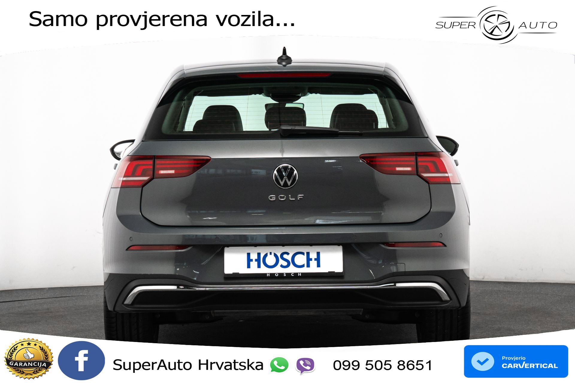VW Golf VIII 2.0 TDI DSG Style 150 KS, ACC+KAM+VIRT+MASAŽA