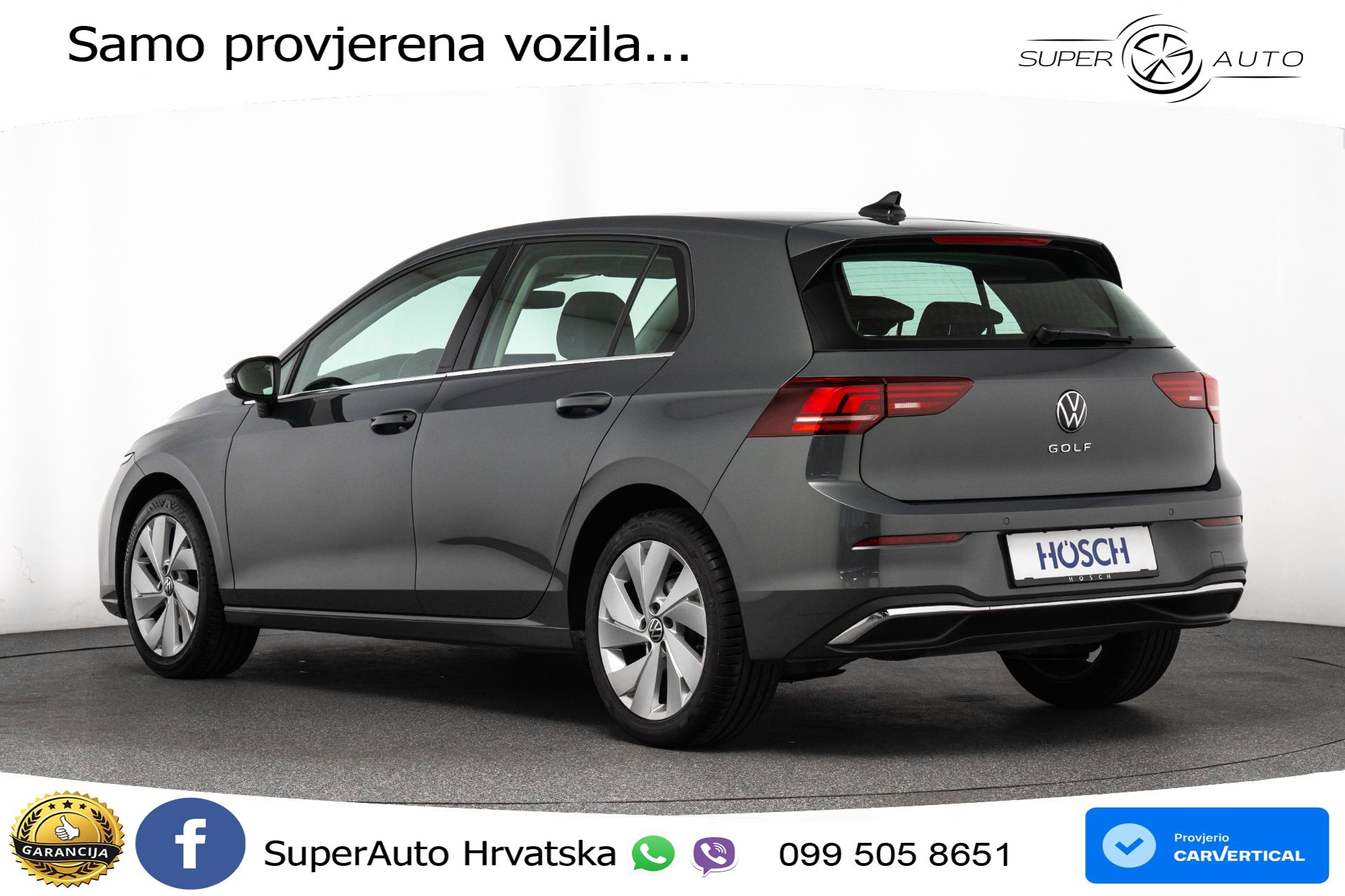 VW Golf VIII 2.0 TDI DSG Style 150 KS, ACC+KAM+VIRT+MASAŽA