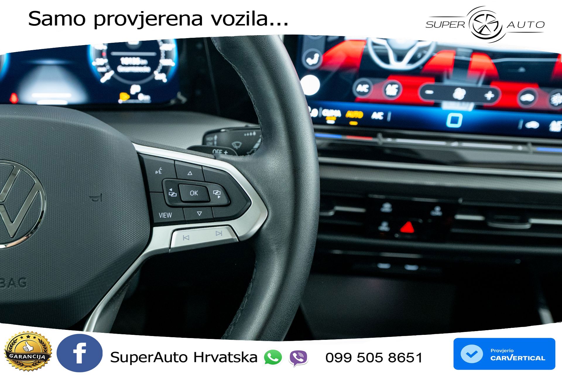 VW Golf VIII 2.0 TDI DSG Style 150 KS, ACC+KAM+VIRT+MASAŽA