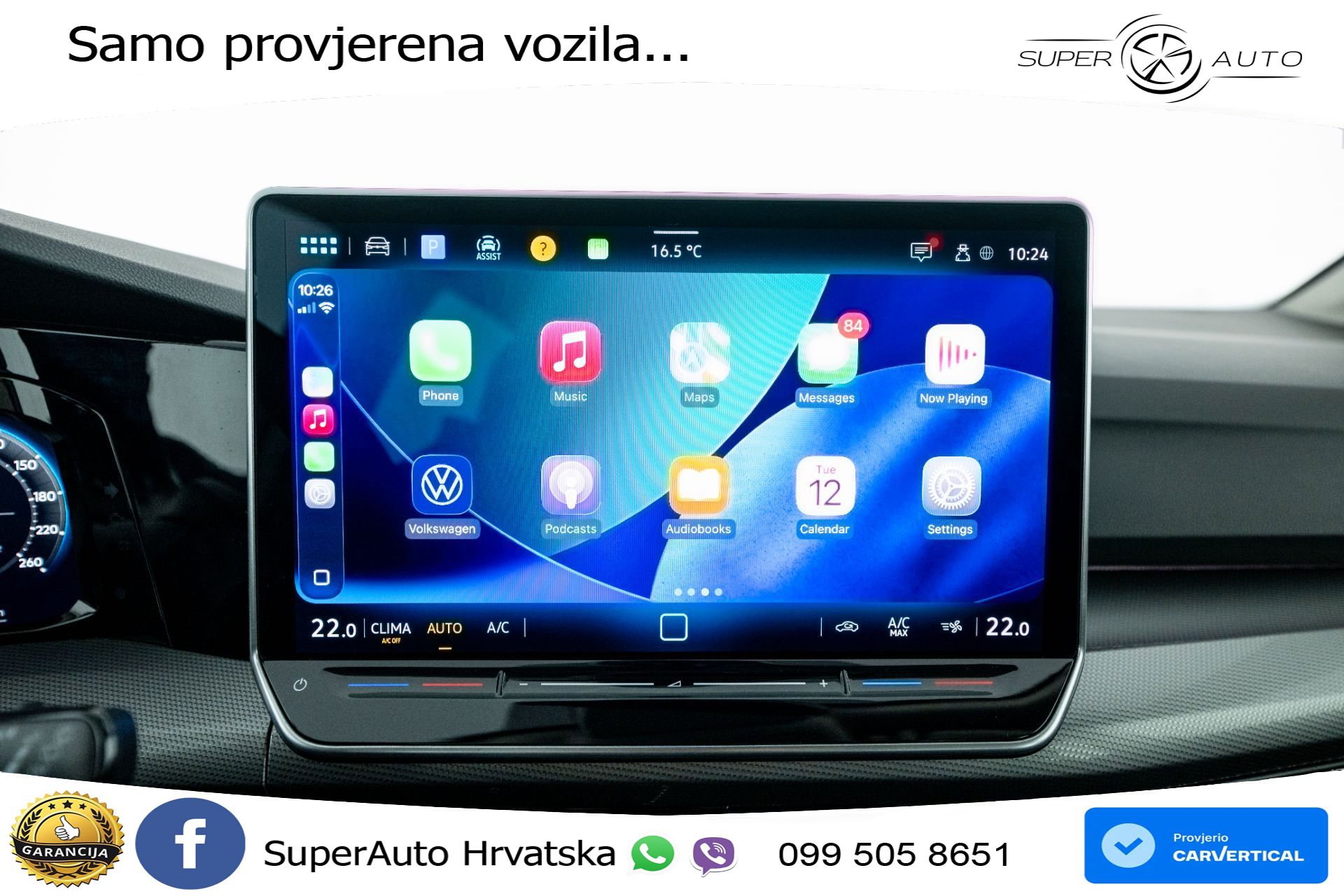 VW Golf VIII 2.0 TDI DSG Style 150 KS, ACC+KAM+VIRT+MASAŽA