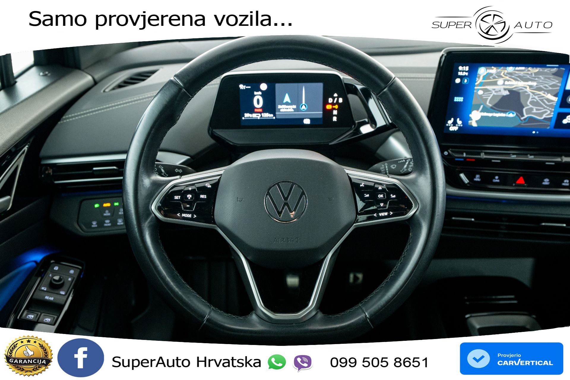 VW ID.4 55kWh Pure 148 KS, ACC+KAM+GR SJED+VIRT+NAVI