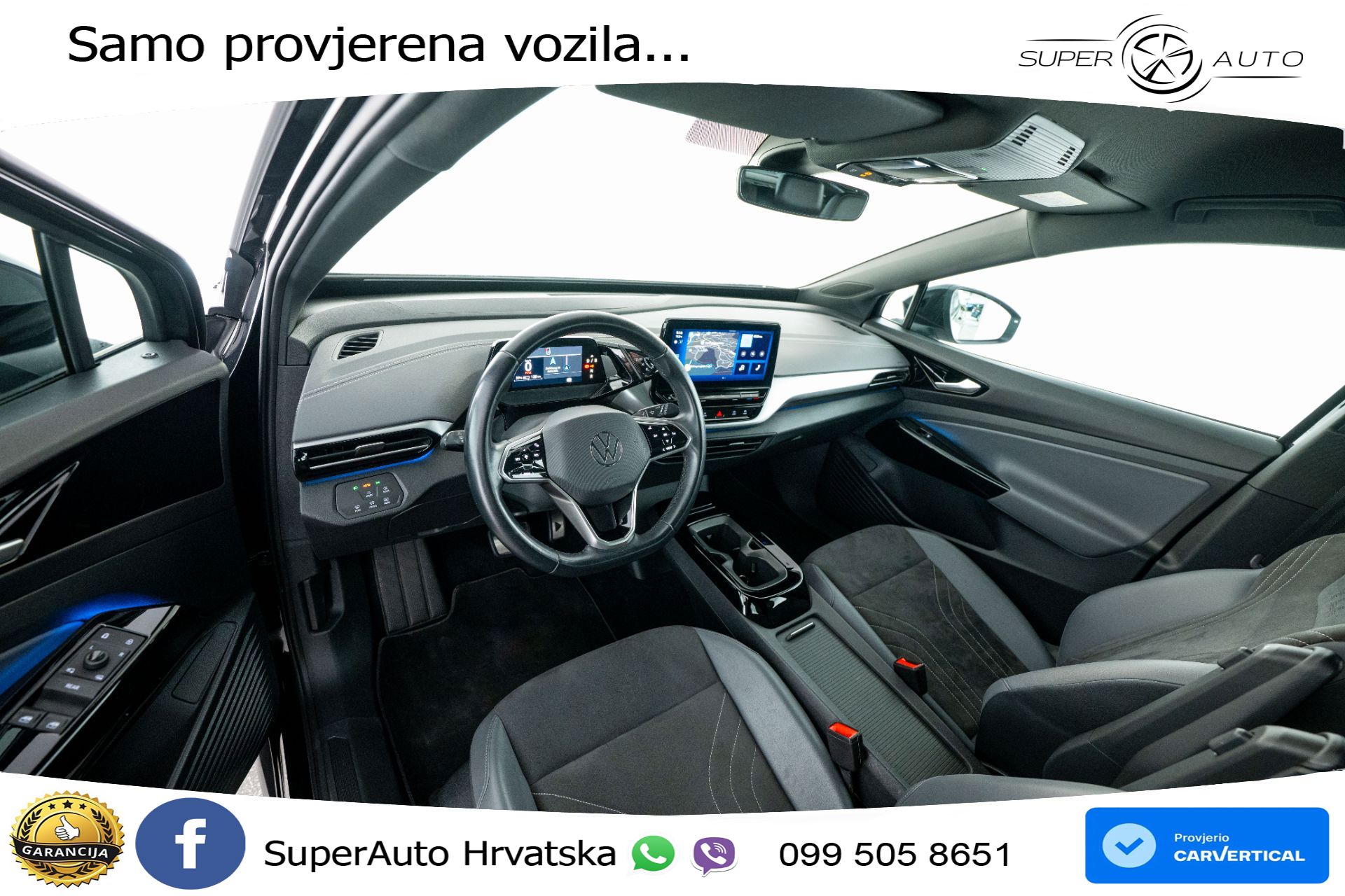 VW ID.4 55kWh Pure 148 KS, ACC+KAM+GR SJED+VIRT+NAVI