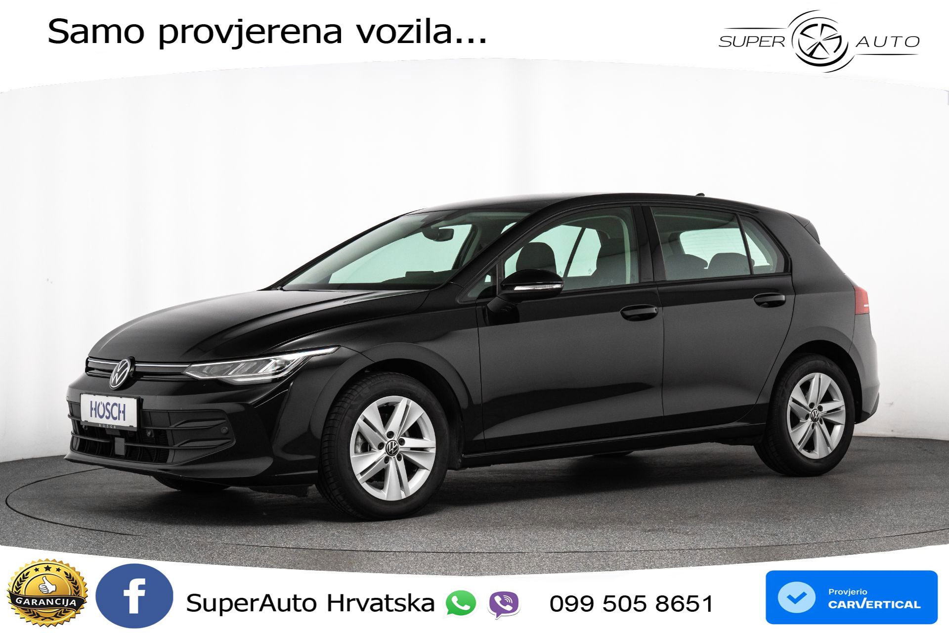 VW Golf VIII 2.0 TDI Life 116 KS, ACC+KAM+VIRT