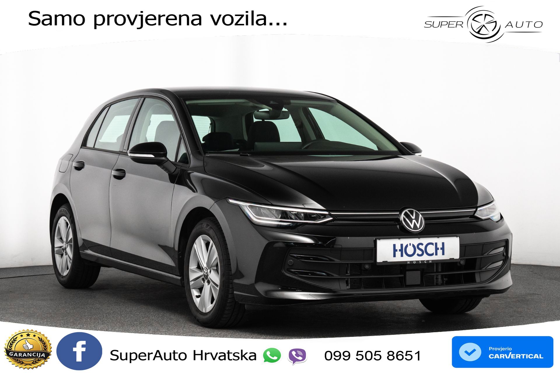 VW Golf VIII 2.0 TDI Life 116 KS, ACC+KAM+VIRT