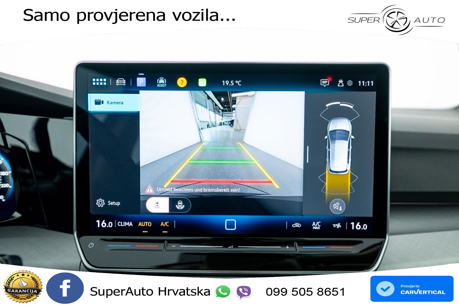 VW Golf VIII 2.0 TDI Life 116 KS, ACC+KAM+VIRT
