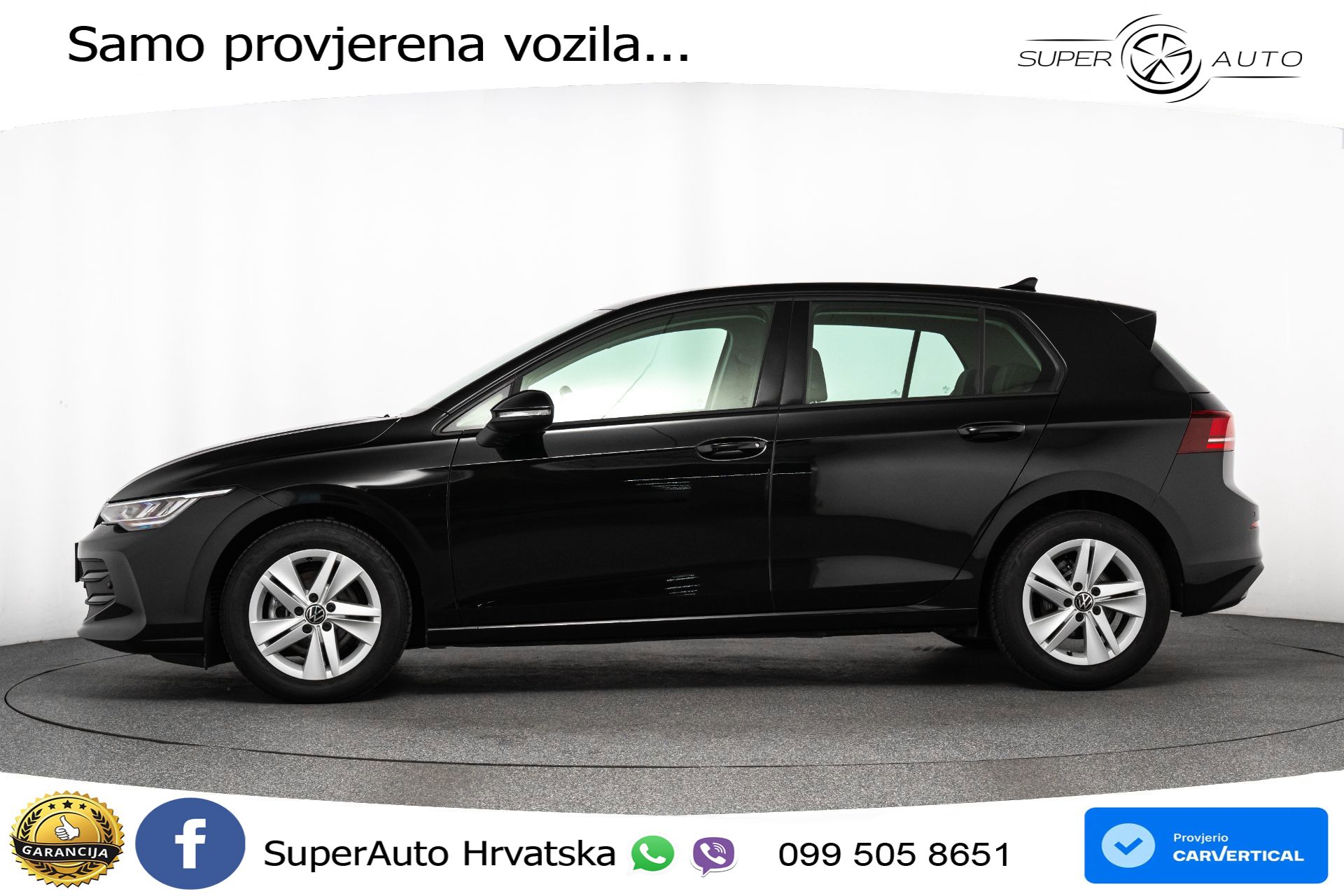 VW Golf VIII 2.0 TDI Life 116 KS, ACC+KAM+VIRT