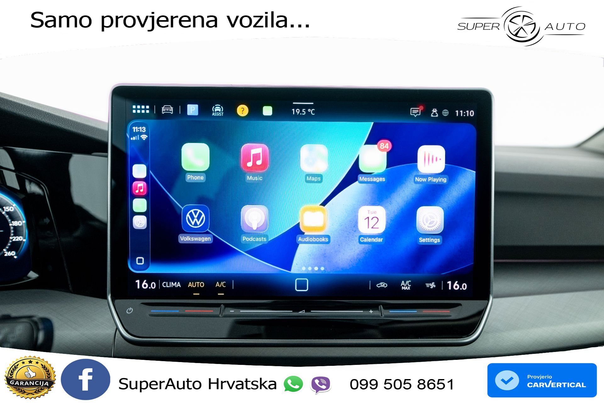 VW Golf VIII 2.0 TDI Life 116 KS, ACC+KAM+VIRT