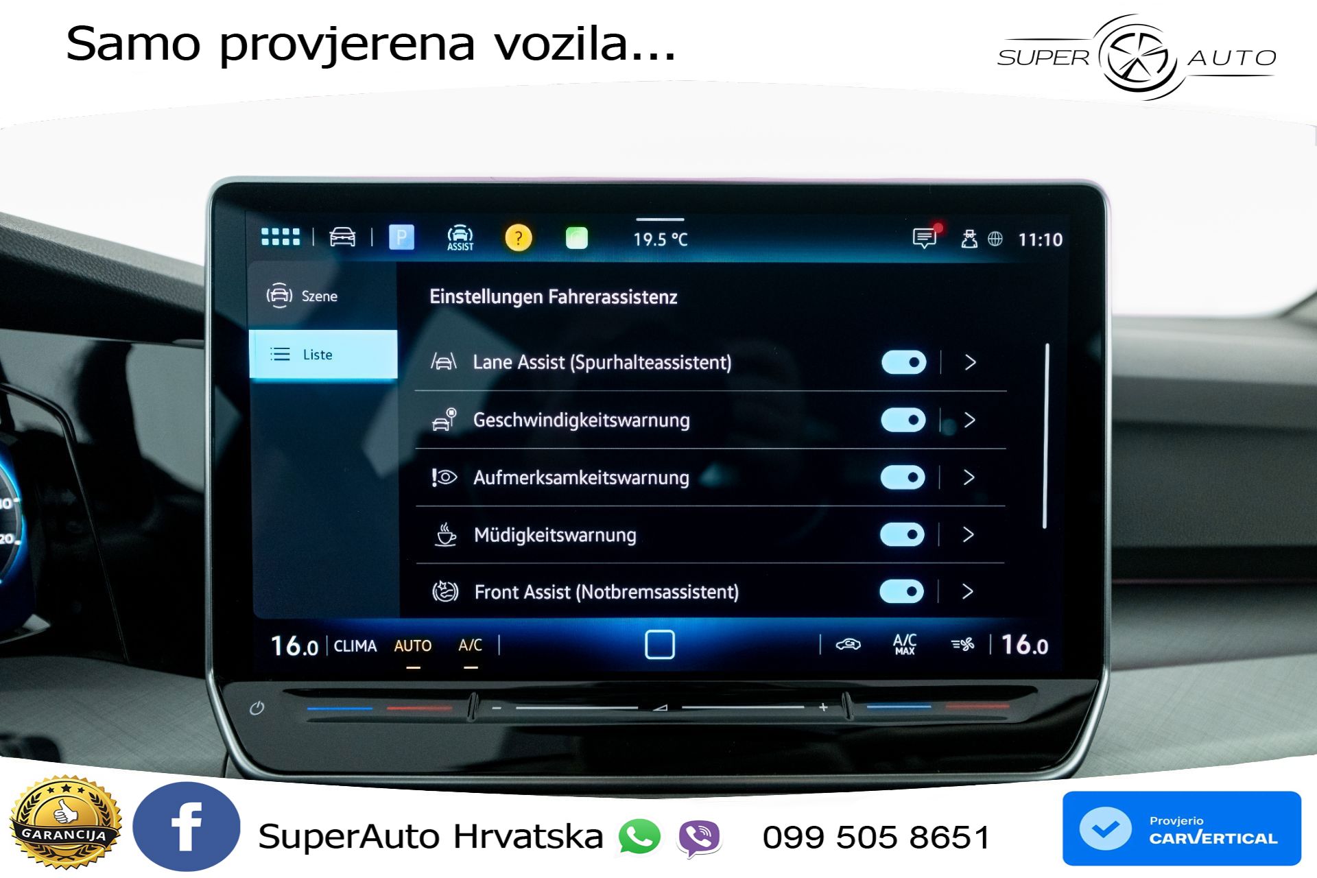 VW Golf VIII 2.0 TDI Life 116 KS, ACC+KAM+VIRT