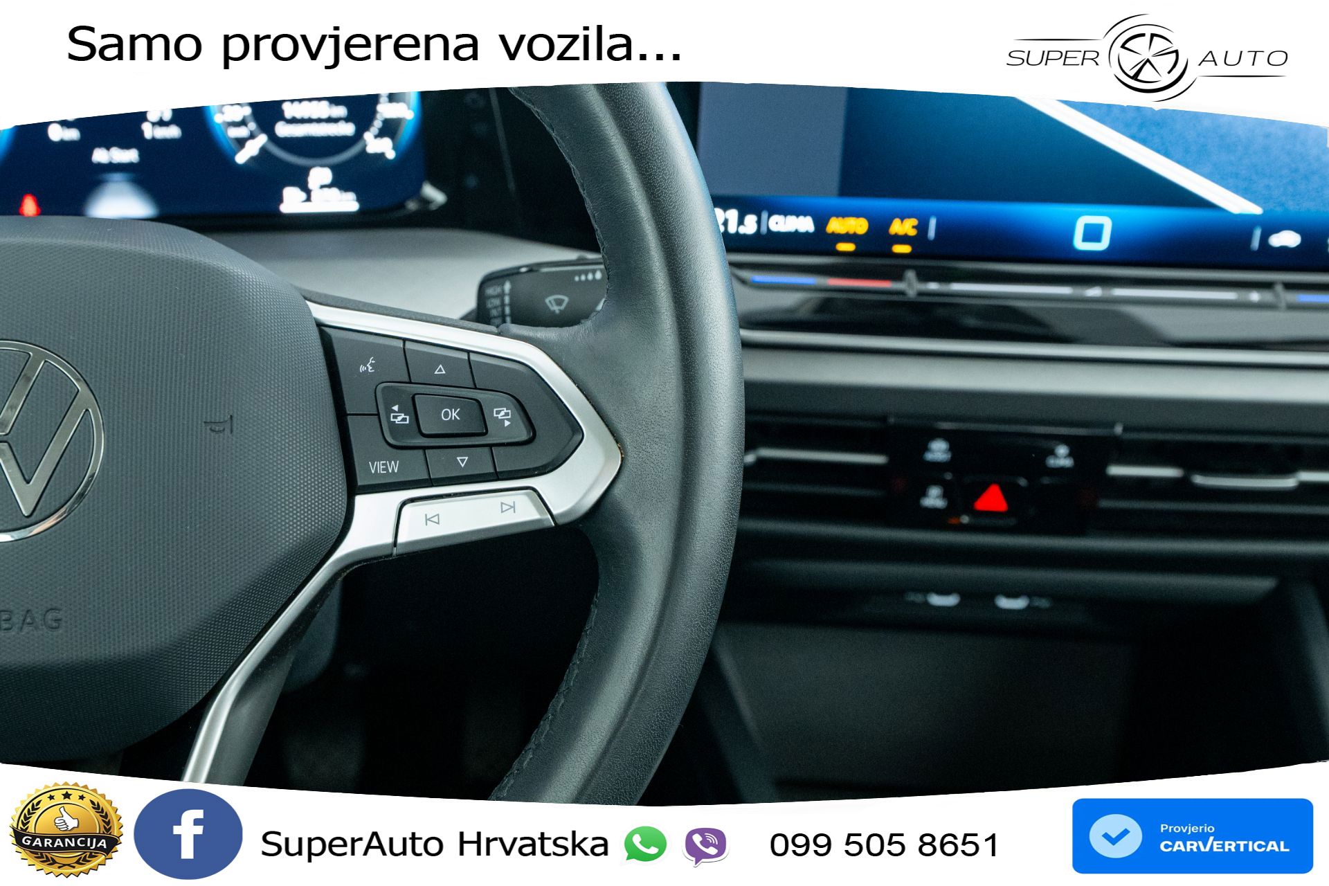 VW Golf VIII 2.0 TDI Life 116 KS, ACC+KAM+VIRT