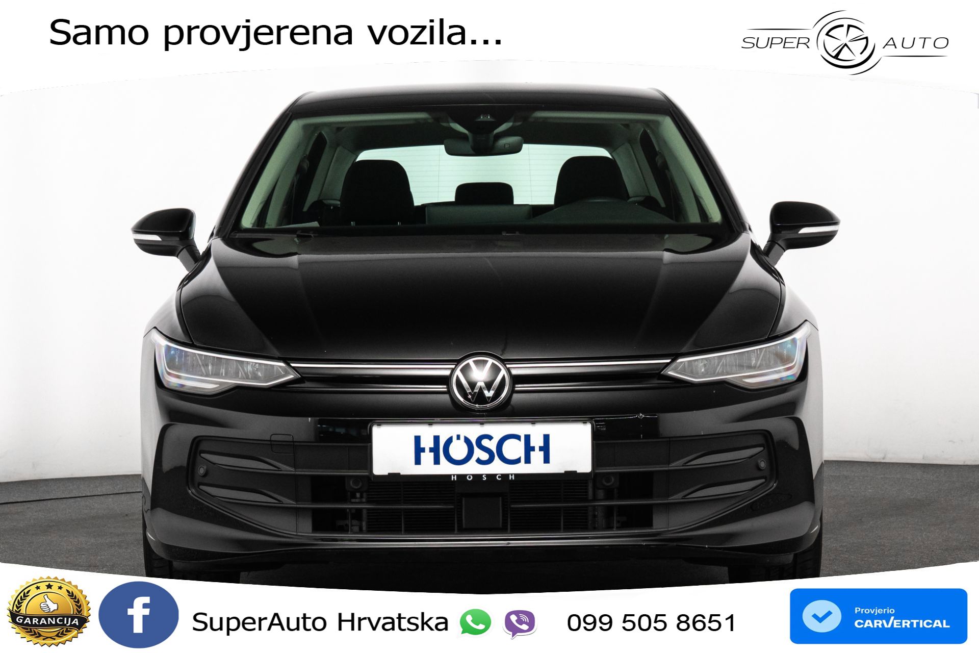 VW Golf VIII 2.0 TDI Life 116 KS, ACC+KAM+VIRT