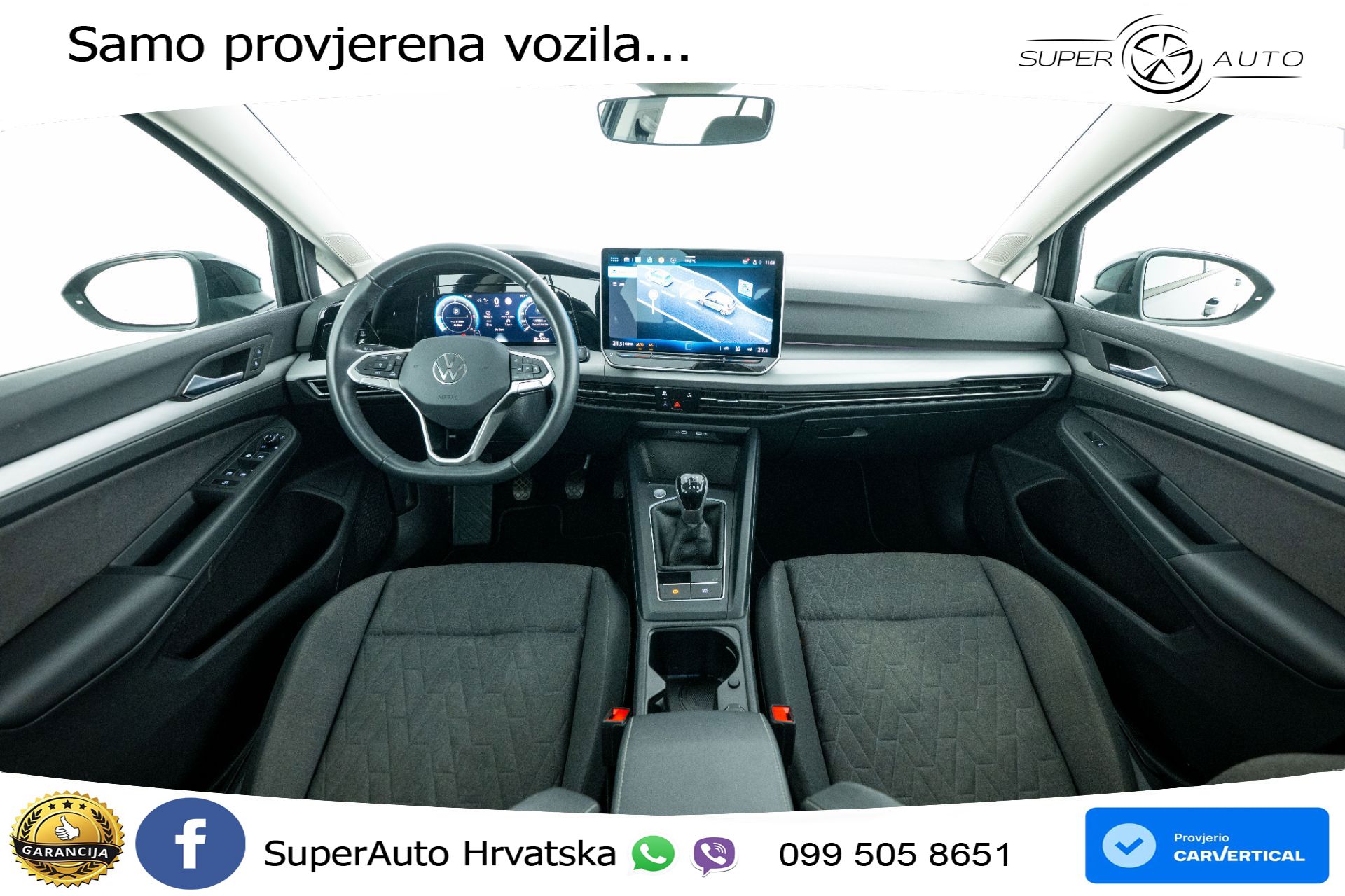 VW Golf VIII 2.0 TDI Life 116 KS, ACC+KAM+VIRT