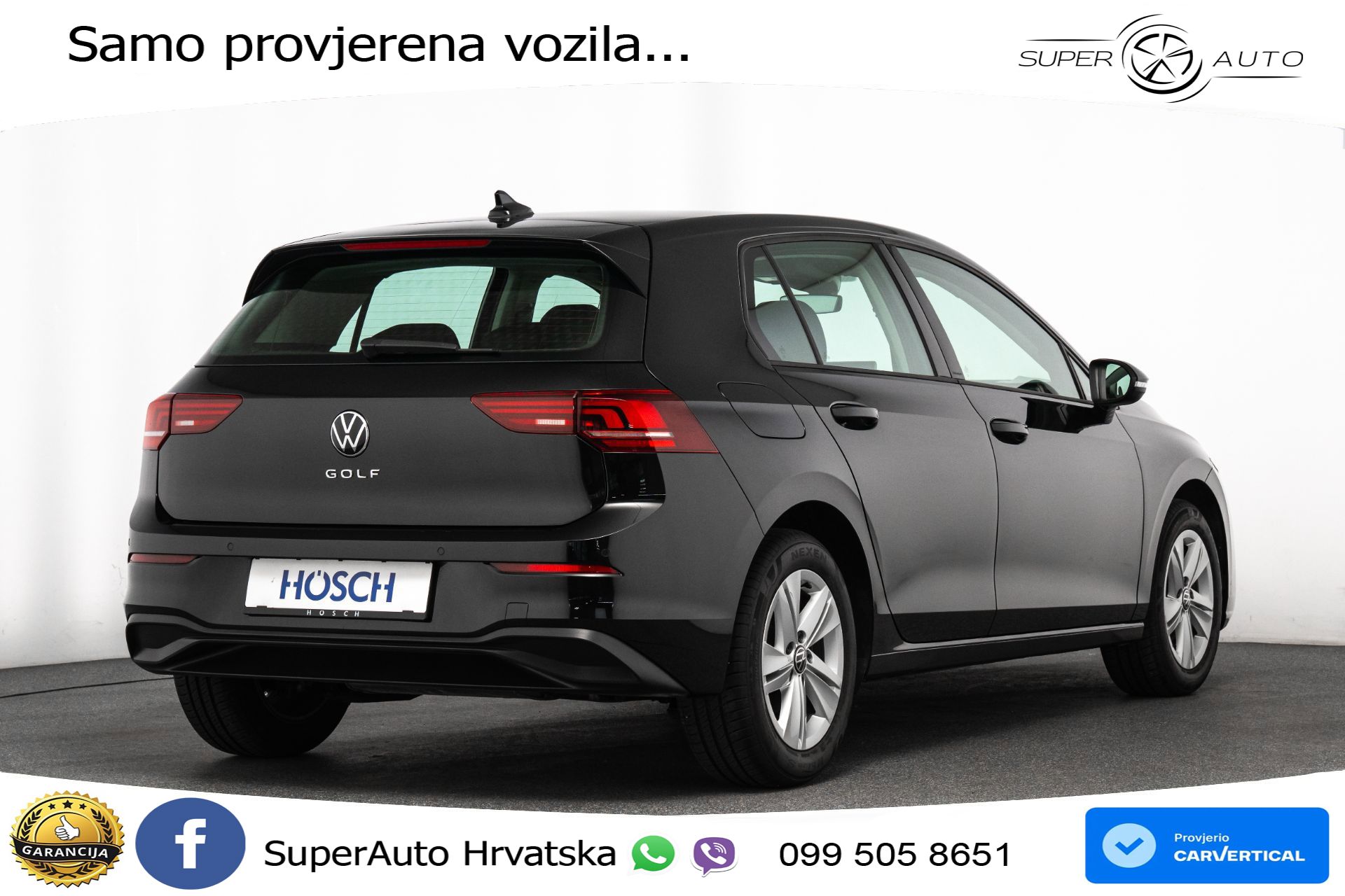 VW Golf VIII 2.0 TDI Life 116 KS, ACC+KAM+VIRT
