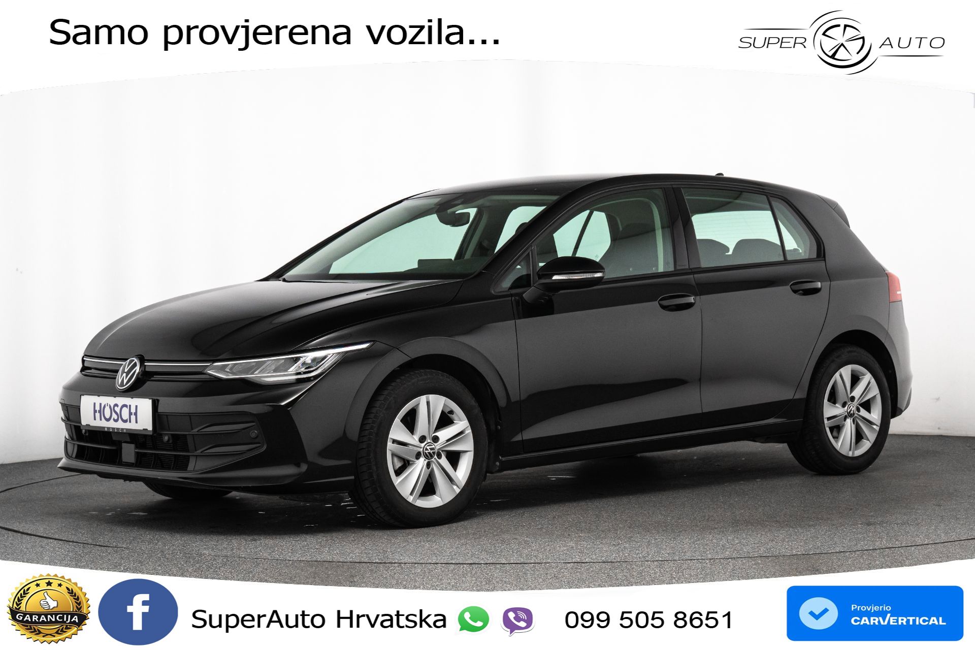 VW Golf VIII 2.0 TDI Life 116 KS, ACC+KAM+VIRT