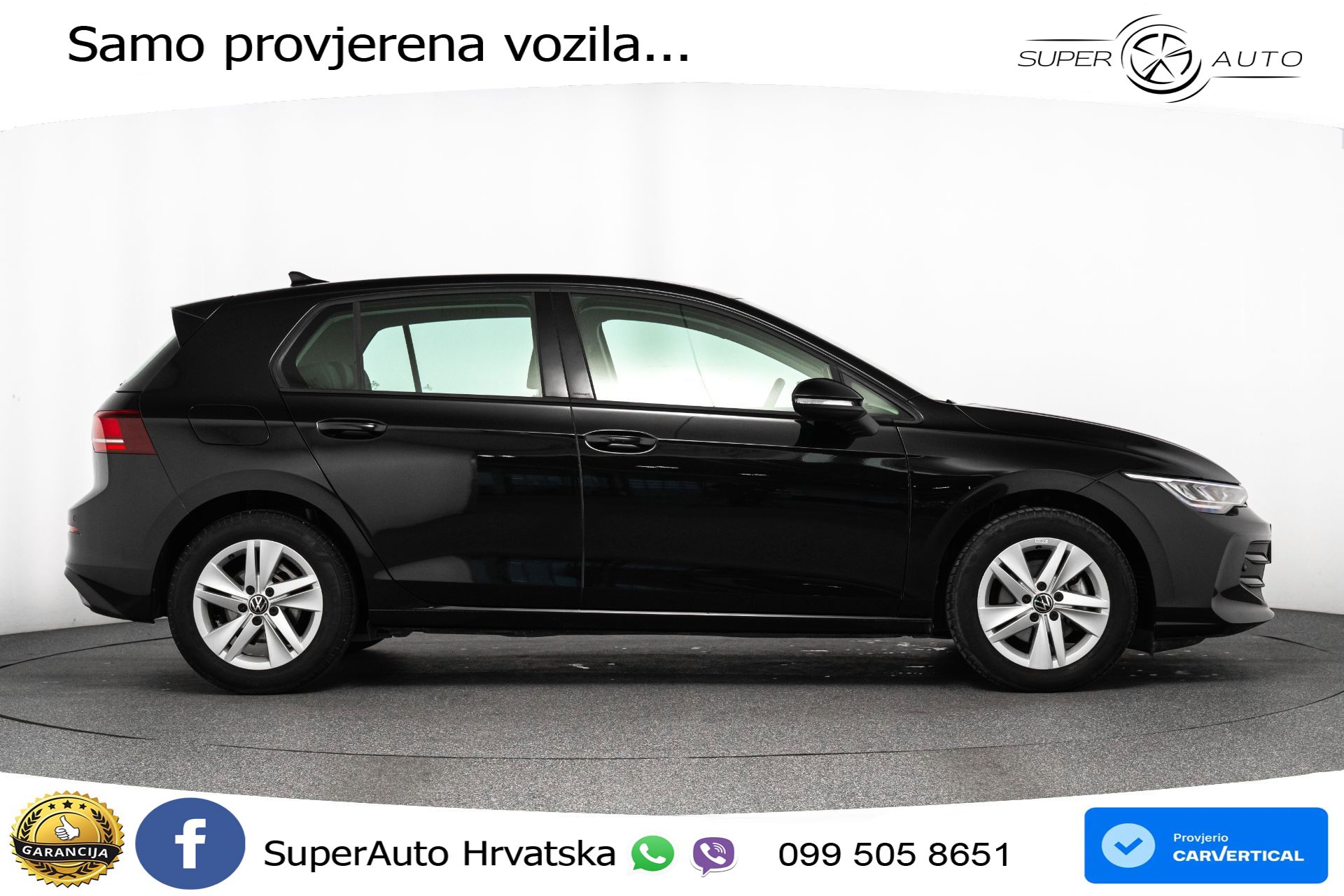 VW Golf VIII 2.0 TDI Life 116 KS, ACC+KAM+VIRT