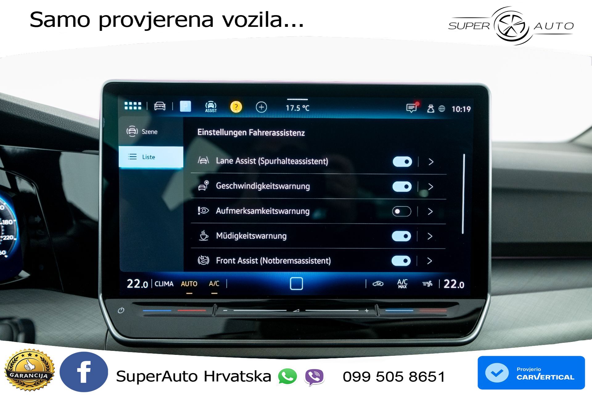 VW Golf VIII 2.0 TDI Life 116 KS, ACC+KAM+VIRT