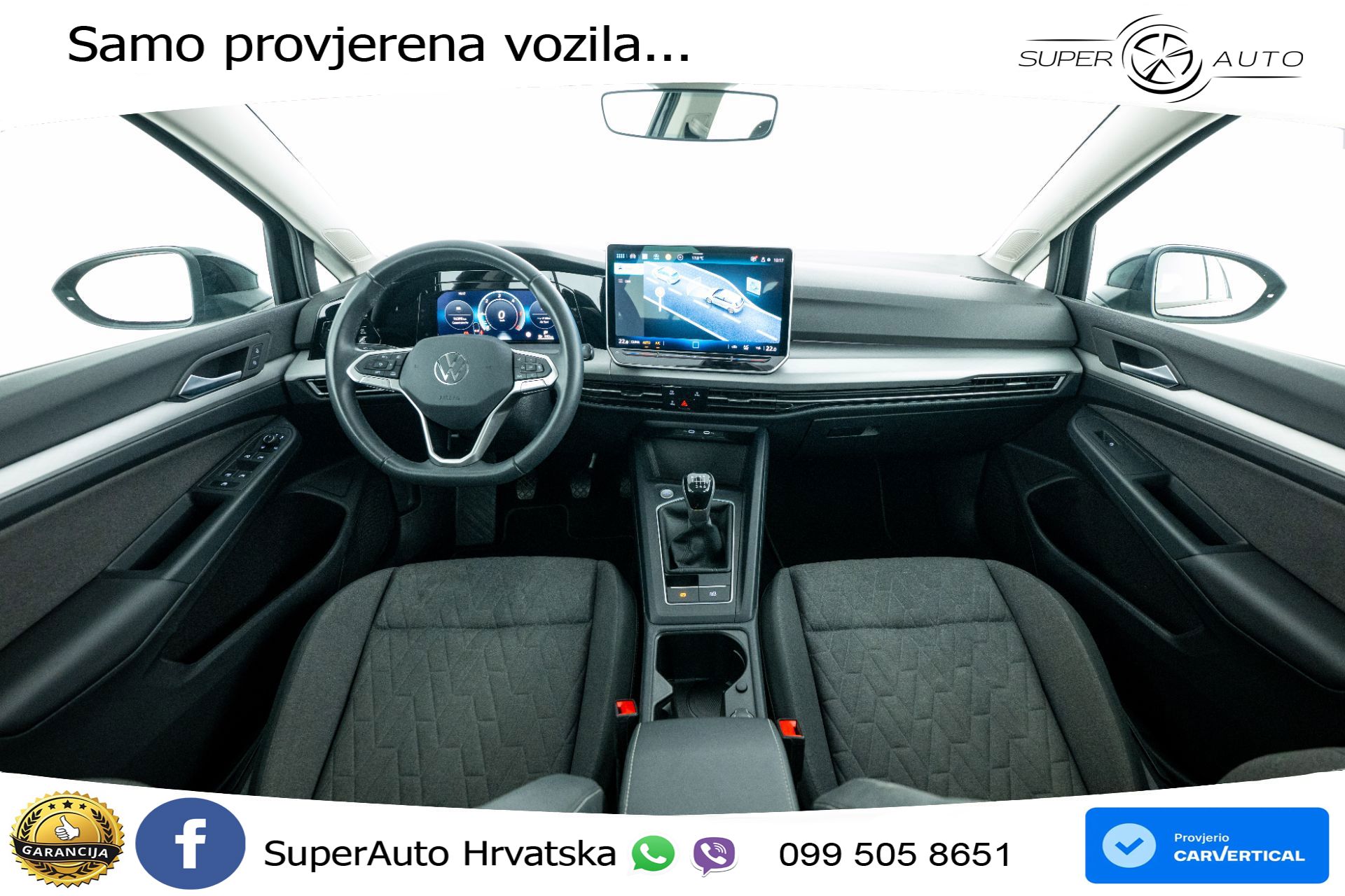 VW Golf VIII 2.0 TDI Life 116 KS, ACC+KAM+VIRT