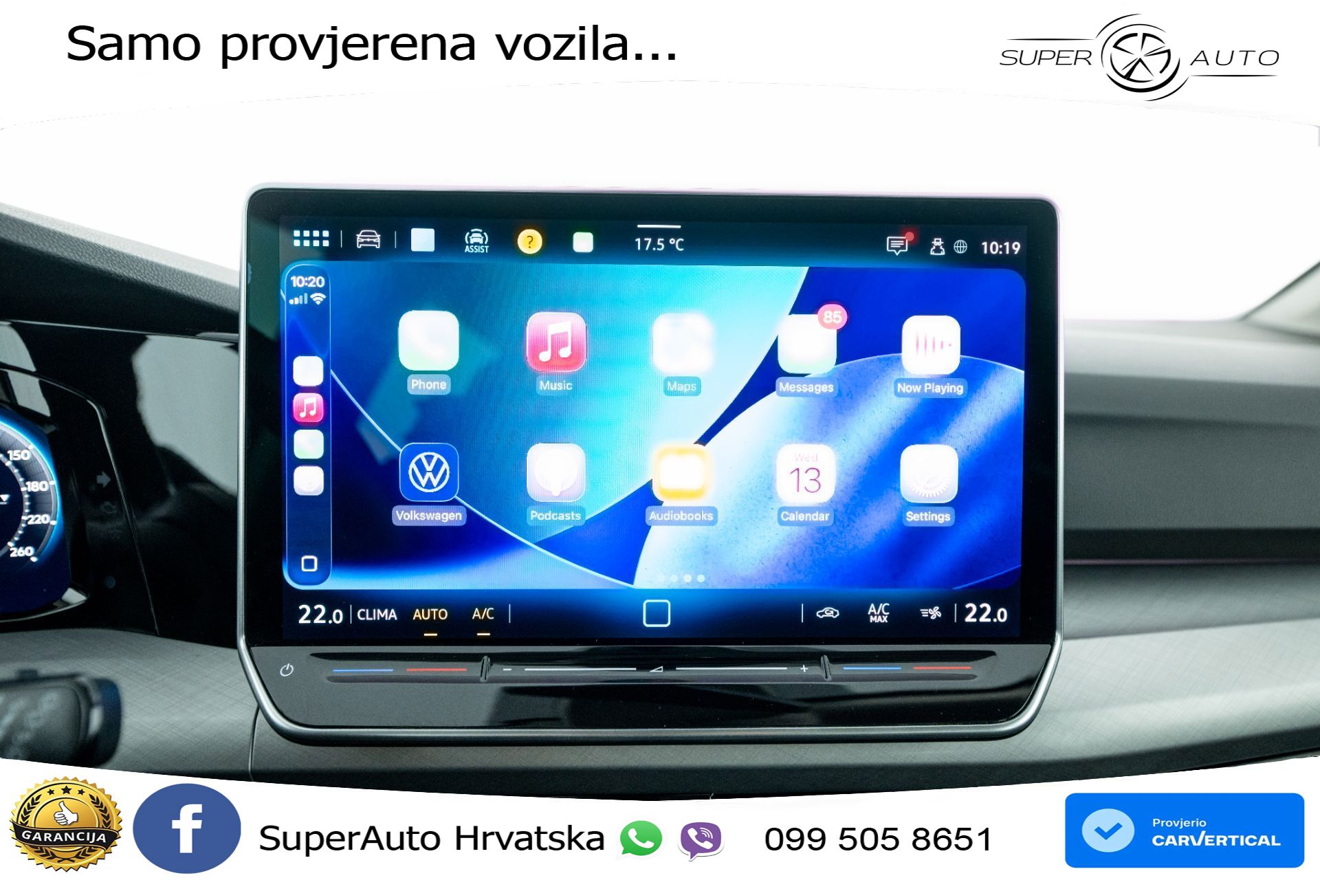 VW Golf VIII 2.0 TDI Life 116 KS, ACC+KAM+VIRT