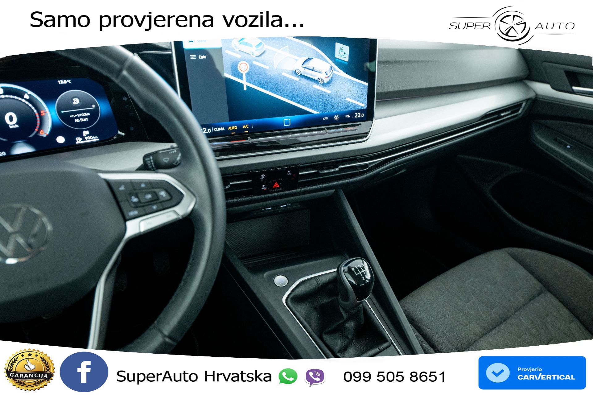 VW Golf VIII 2.0 TDI Life 116 KS, ACC+KAM+VIRT