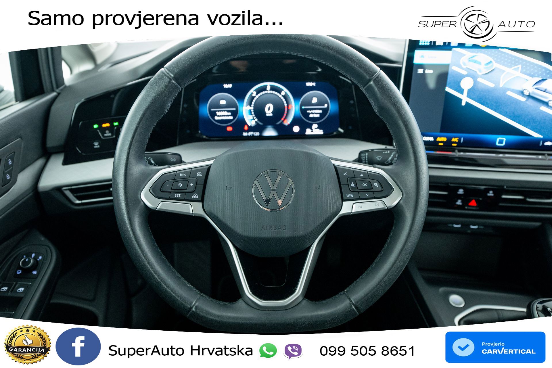 VW Golf VIII 2.0 TDI Life 116 KS, ACC+KAM+VIRT