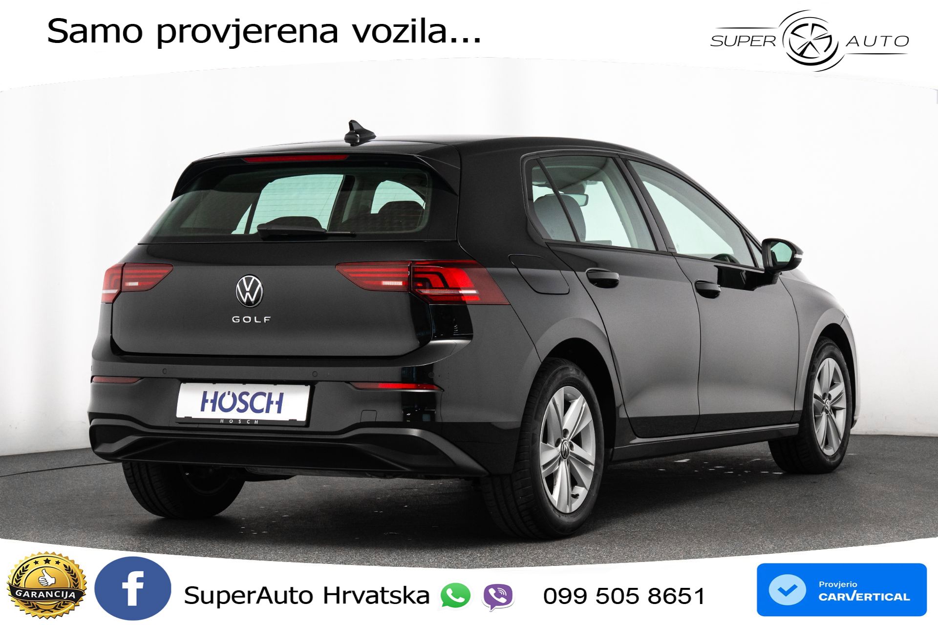 VW Golf 8 2.0 TDI Life 116 KS, LED+ACC+GR SJED+KAM+VIRT+PDC
