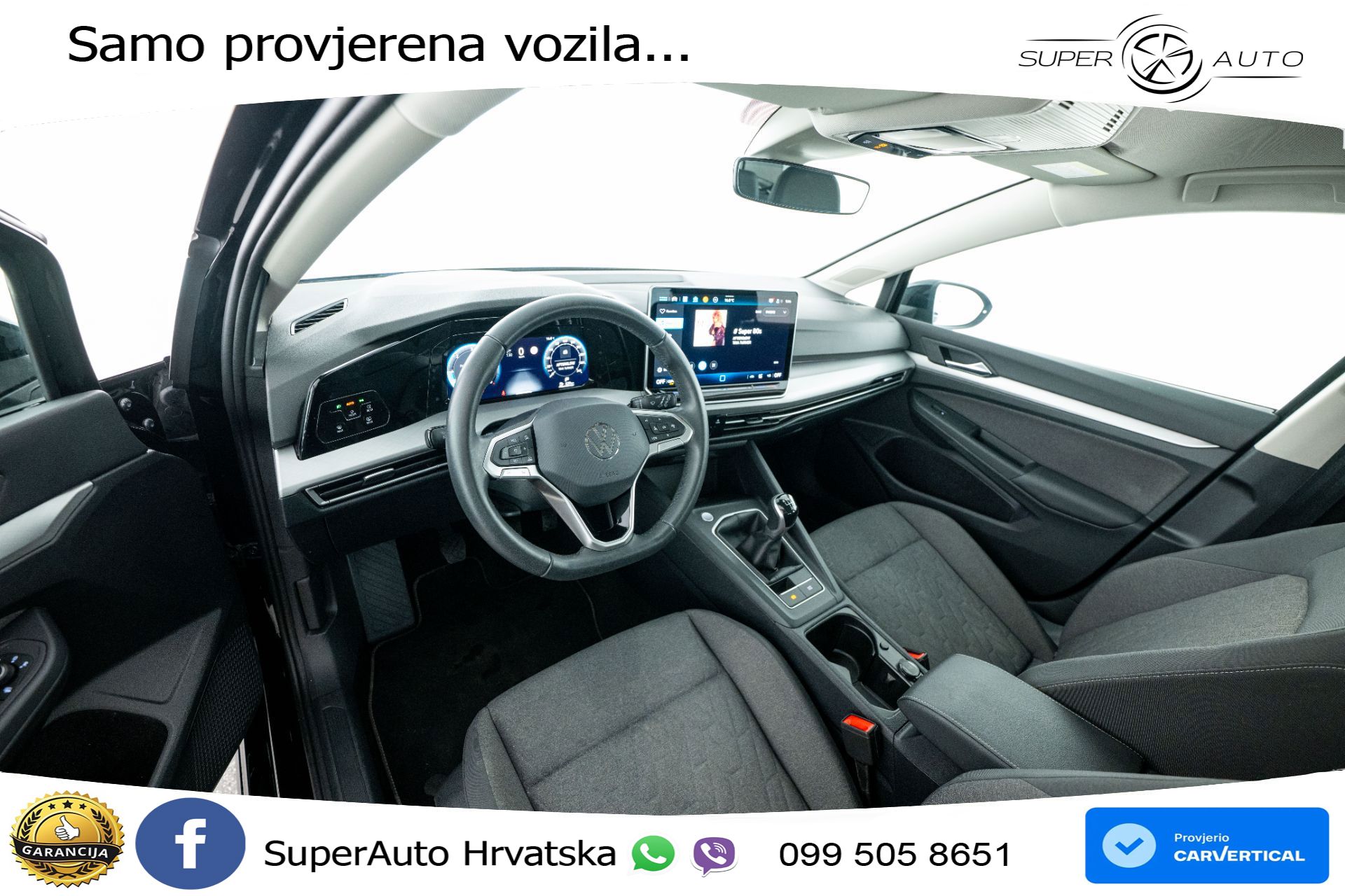 VW Golf 8 2.0 TDI Life 116 KS, LED+ACC+GR SJED+KAM+VIRT+PDC