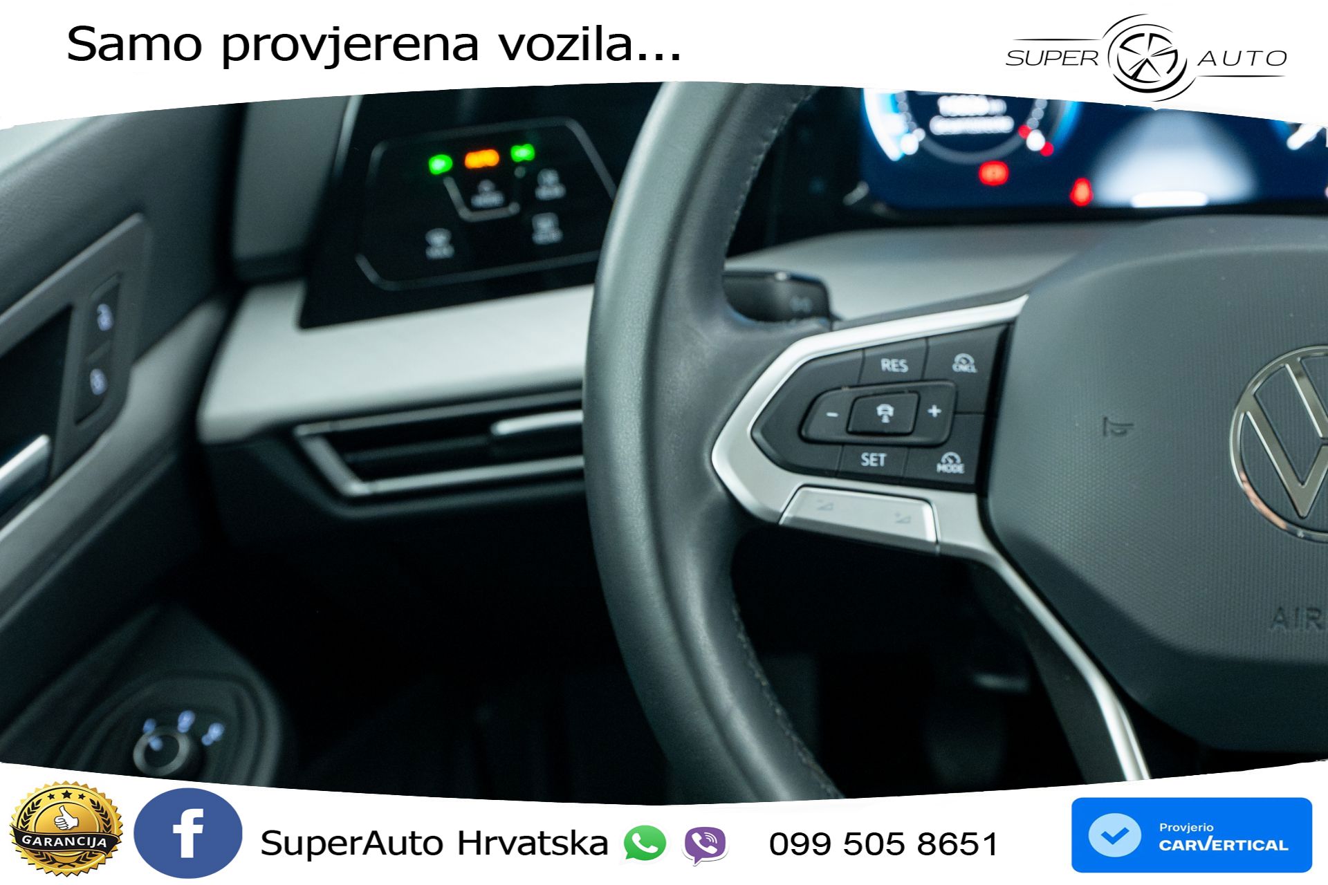 VW Golf 8 2.0 TDI Life 116 KS, LED+ACC+GR SJED+KAM+VIRT+PDC