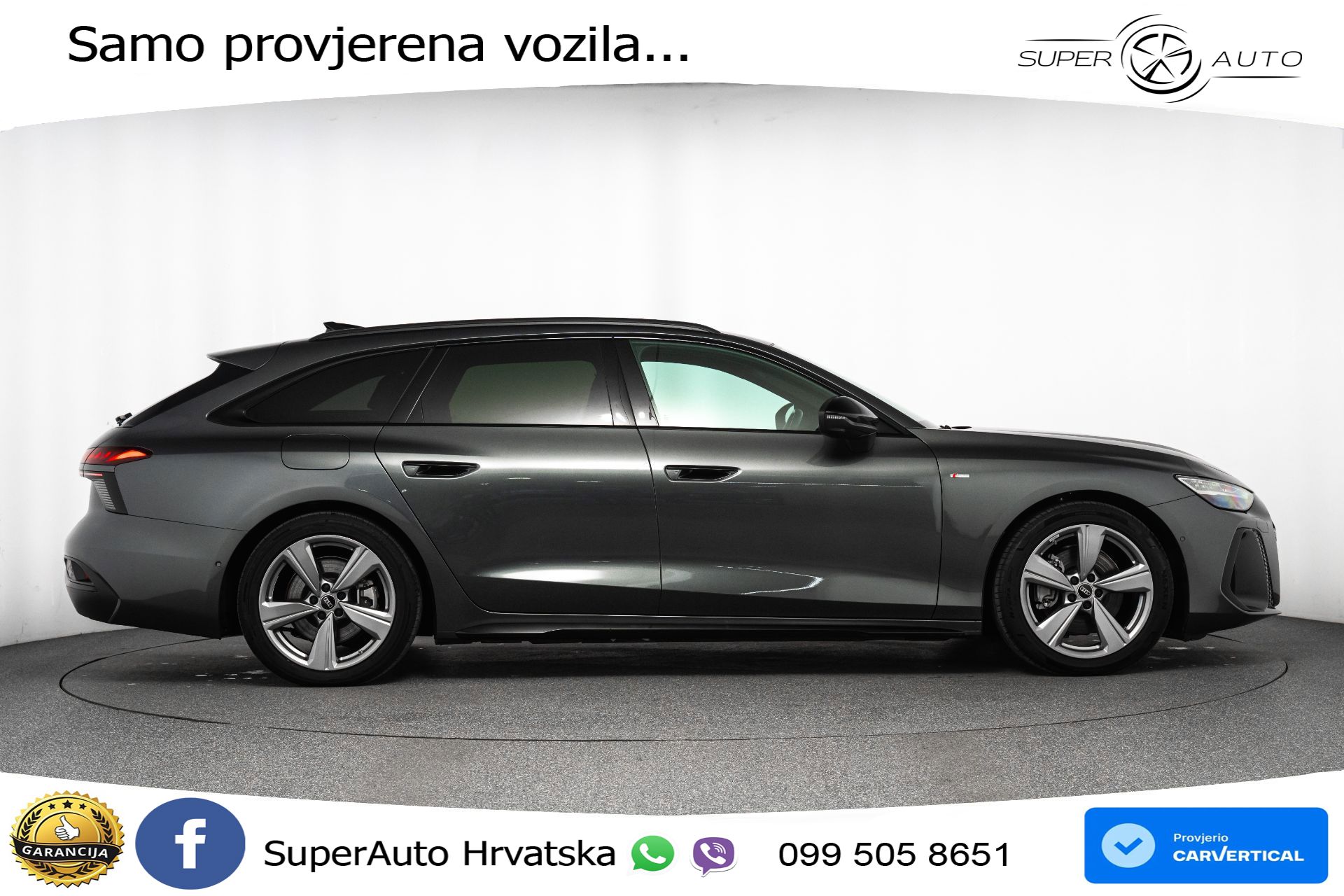 Audi A6 Avant 2.0 TDI S tronic 2x S line 204 KS, ACC+360+GR SJED+PANO+VIRT+NAVI