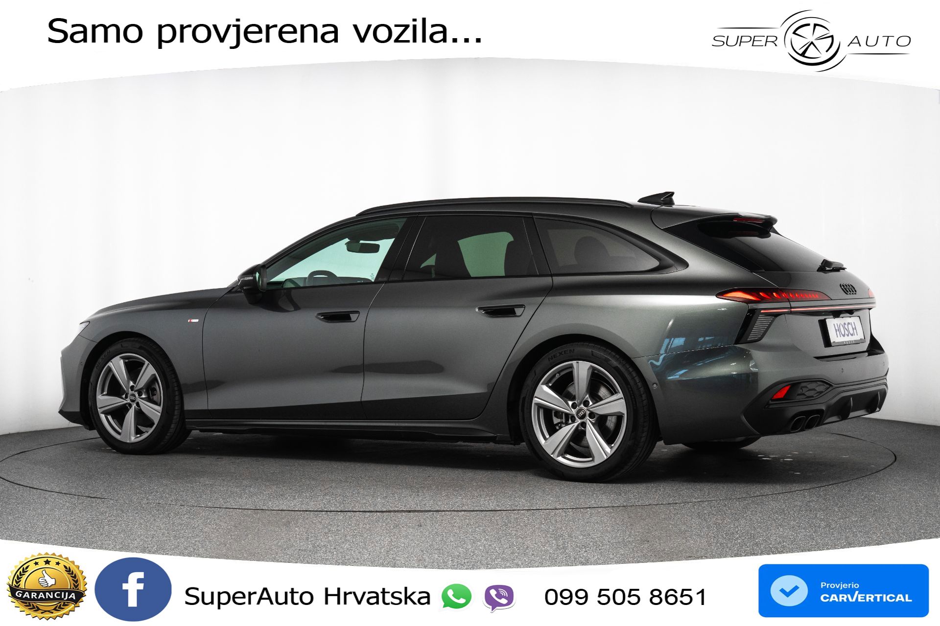 Audi A6 Avant 2.0 TDI S tronic 2x S line 204 KS, ACC+360+GR SJED+PANO+VIRT+NAVI