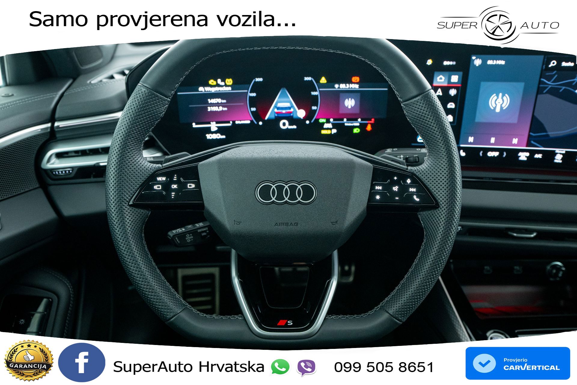 Audi A6 Avant 2.0 TDI S tronic 2x S line 204 KS, ACC+360+GR SJED+PANO+VIRT+NAVI