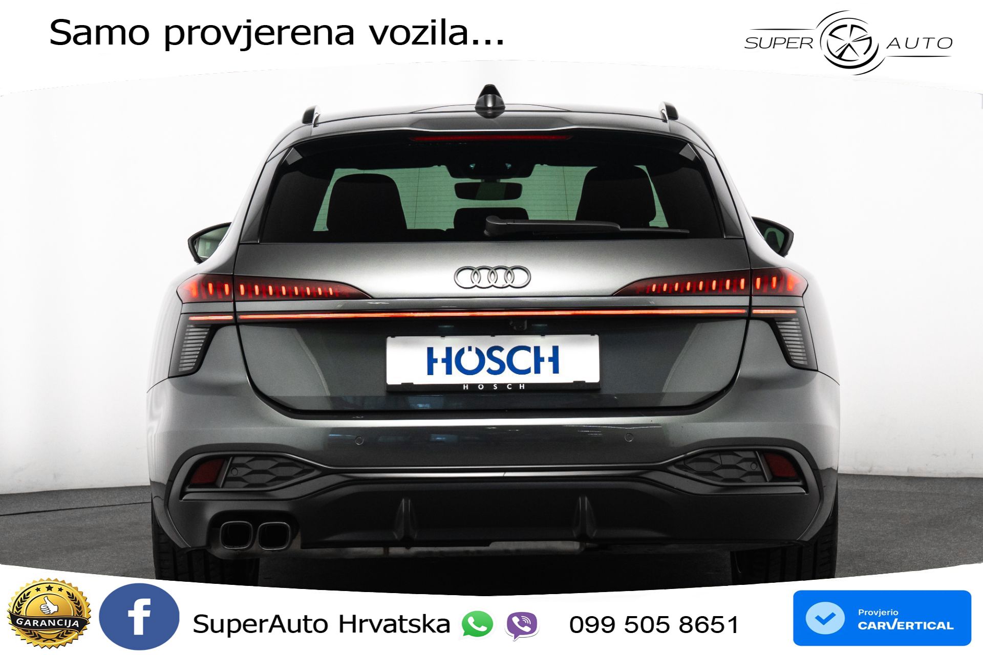 Audi A6 Avant 2.0 TDI S tronic 2x S line 204 KS, ACC+360+GR SJED+PANO+VIRT+NAVI