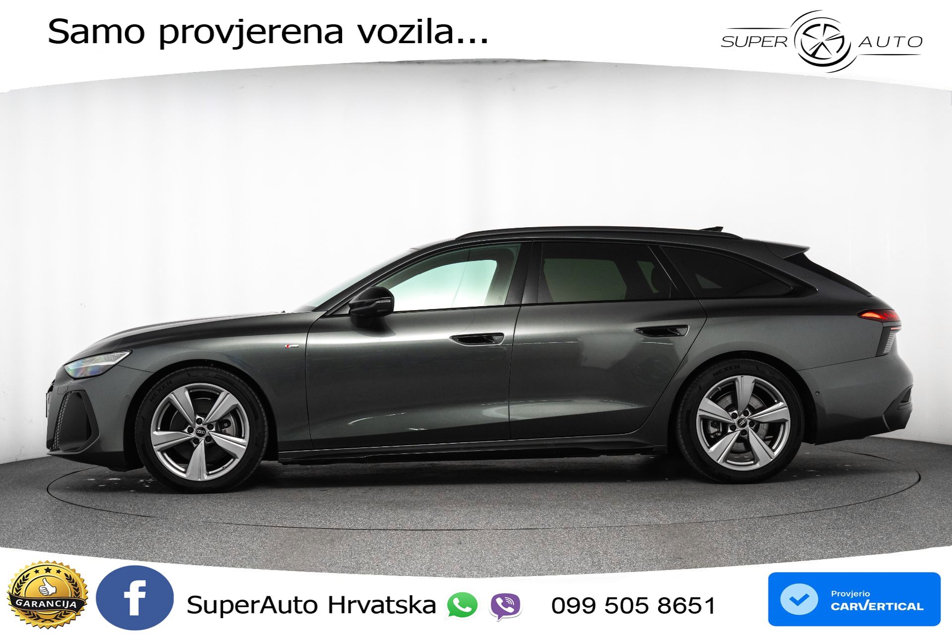 Audi A6 Avant 2.0 TDI S tronic 2x S line 204 KS, ACC+360+GR SJED+PANO+VIRT+NAVI