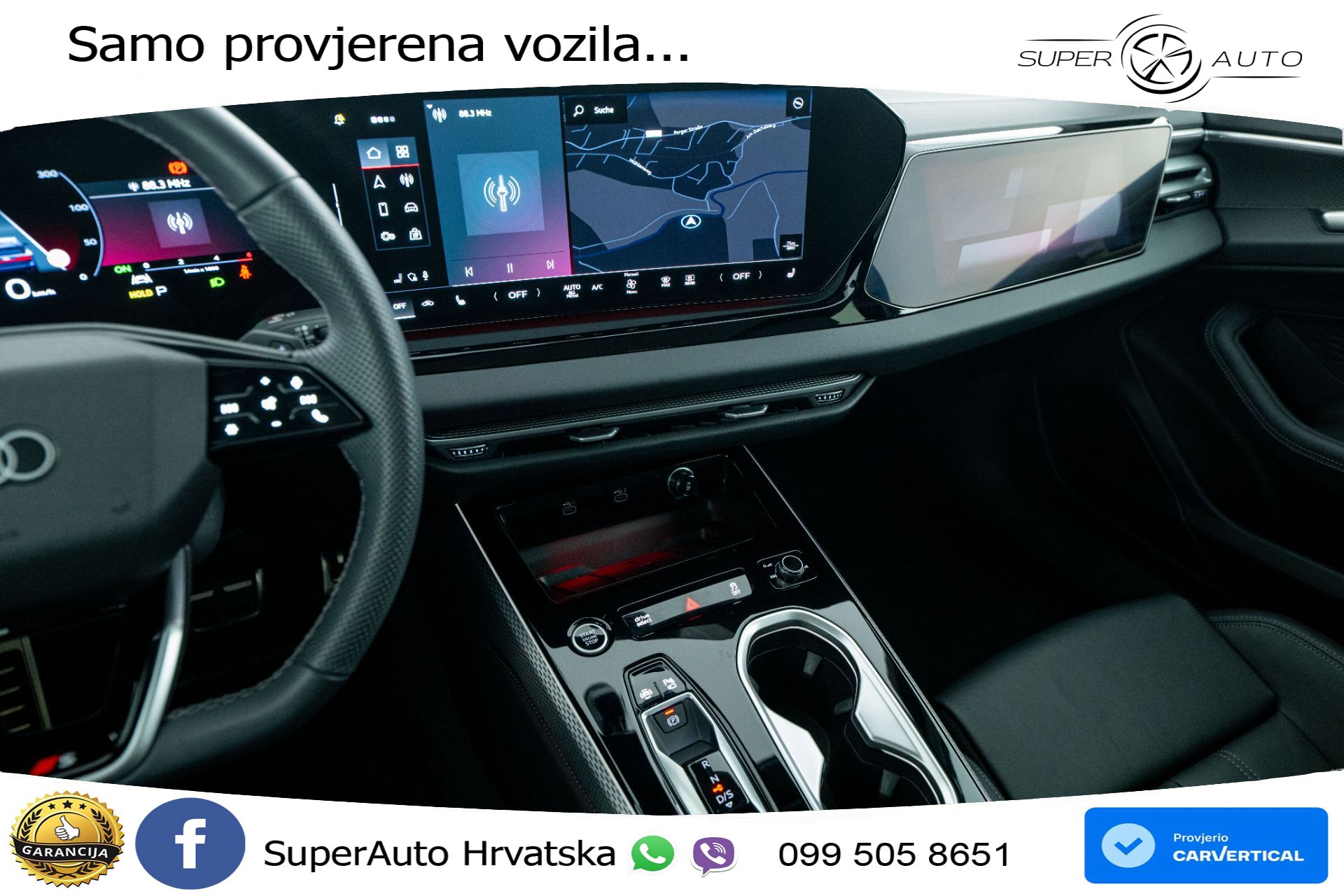 Audi A6 Avant 2.0 TDI S tronic 2x S line 204 KS, ACC+360+GR SJED+PANO+VIRT+NAVI
