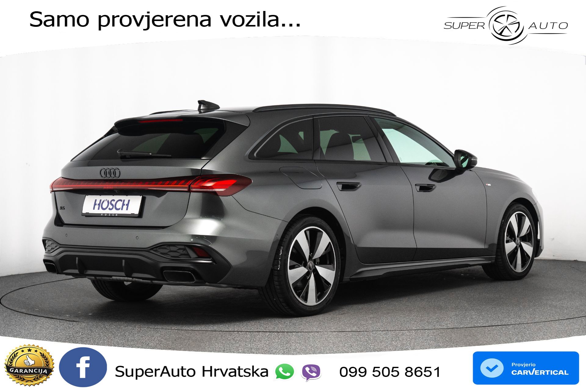 Audi A5 Avant 2.0 TFSI S tronic 2xS line 204 KS, ACC+360+GR SJED+VIRT+NAVI
