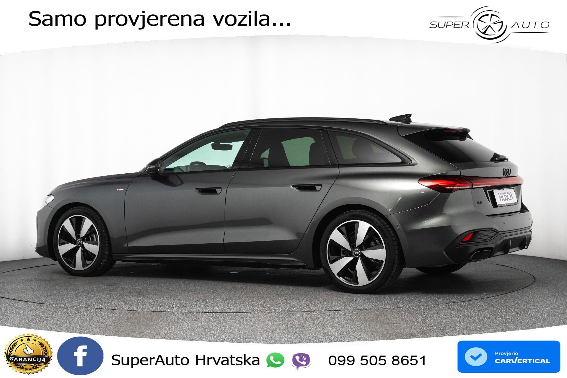 Audi A5 Avant 2.0 TFSI S tronic 2xS line 204 KS, ACC+360+GR SJED+VIRT+NAVI