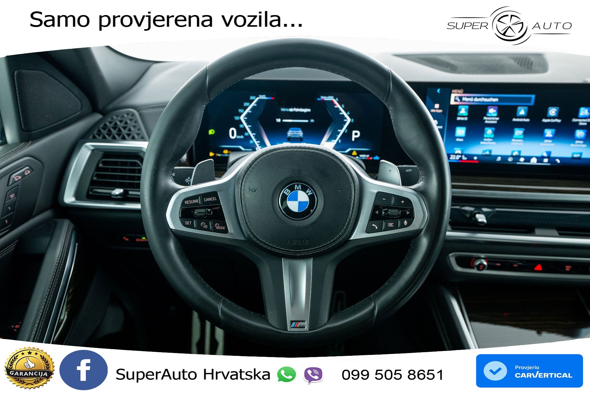 BMW X6 30d xDrive Steptronic M Sport 286 KS, LED+TEM+GR SJED+KAM+VIRT+PDC
