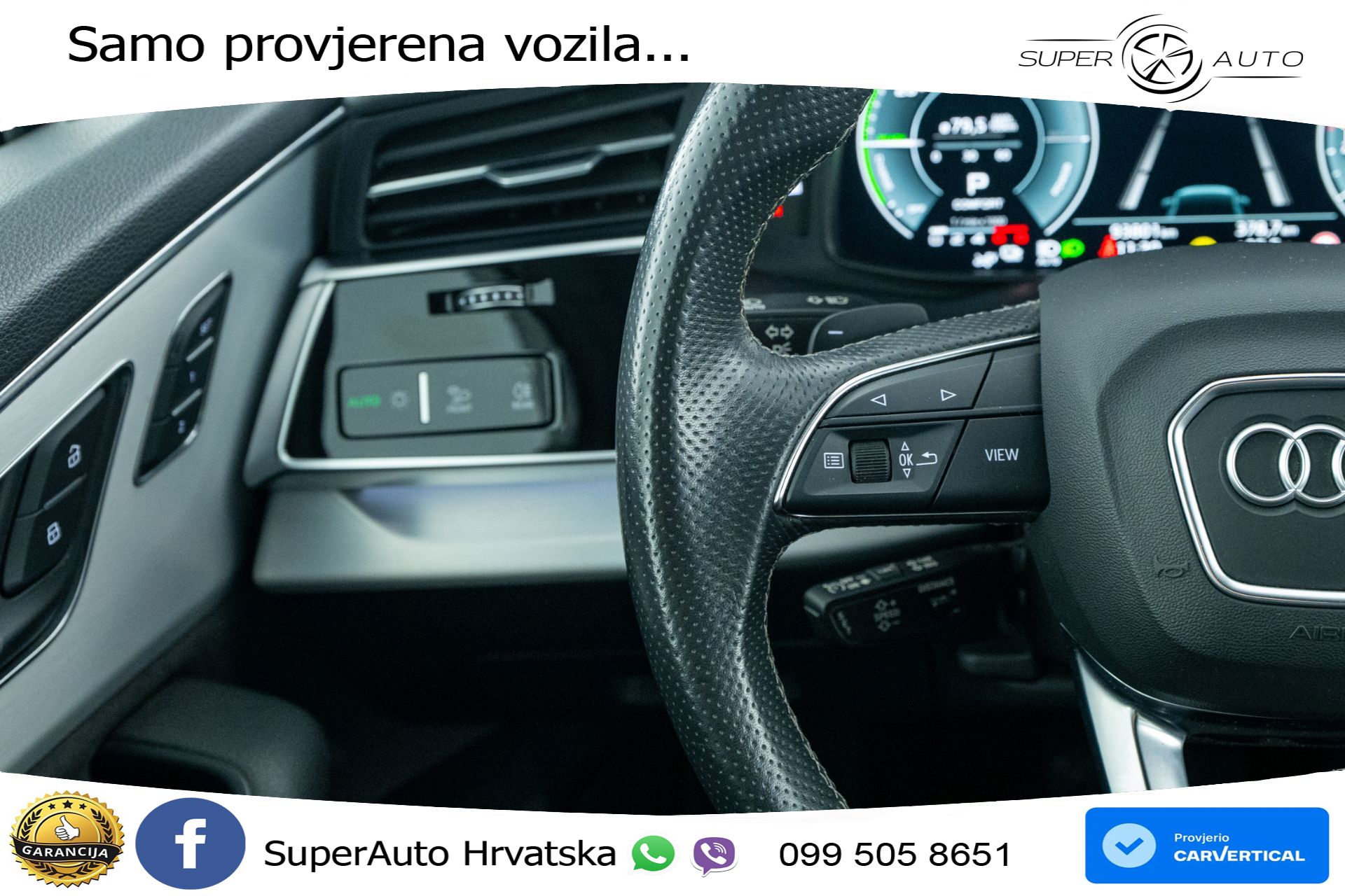 Audi Q7 55 TFSIe quattro tiptronic 2xS line 381 KS, LED+ACC+GR SJED+KAM+VIRT+PDC