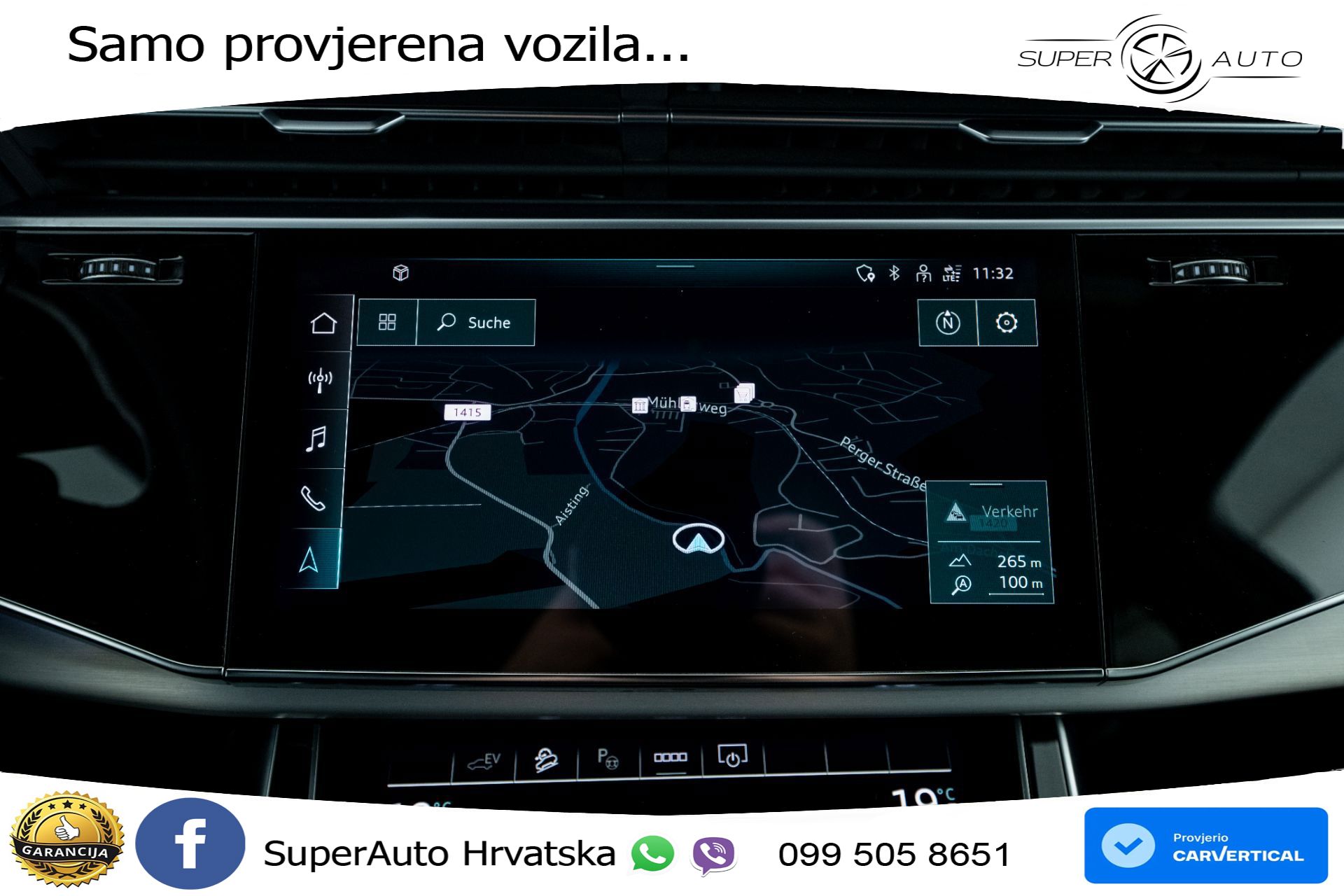 Audi Q7 55 TFSIe quattro tiptronic 2xS line 381 KS, LED+ACC+GR SJED+KAM+VIRT+PDC