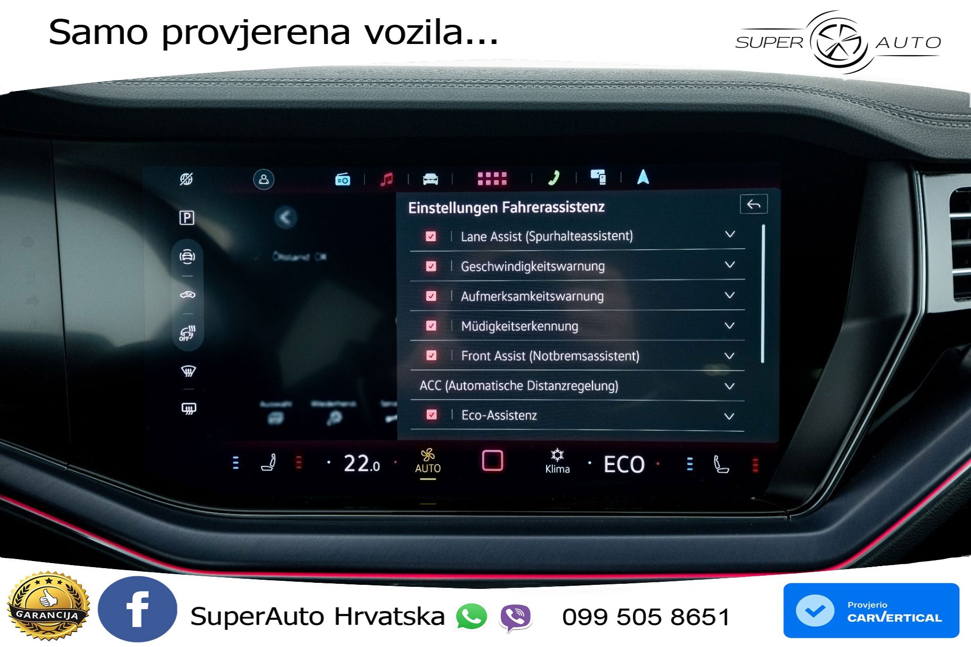 VW Touareg 3.0 V6 TDI 4M Aut. R-Line 231 KS, ZRAČNI+ACC+KAM+4xGR SJED+HEAD+VIRT