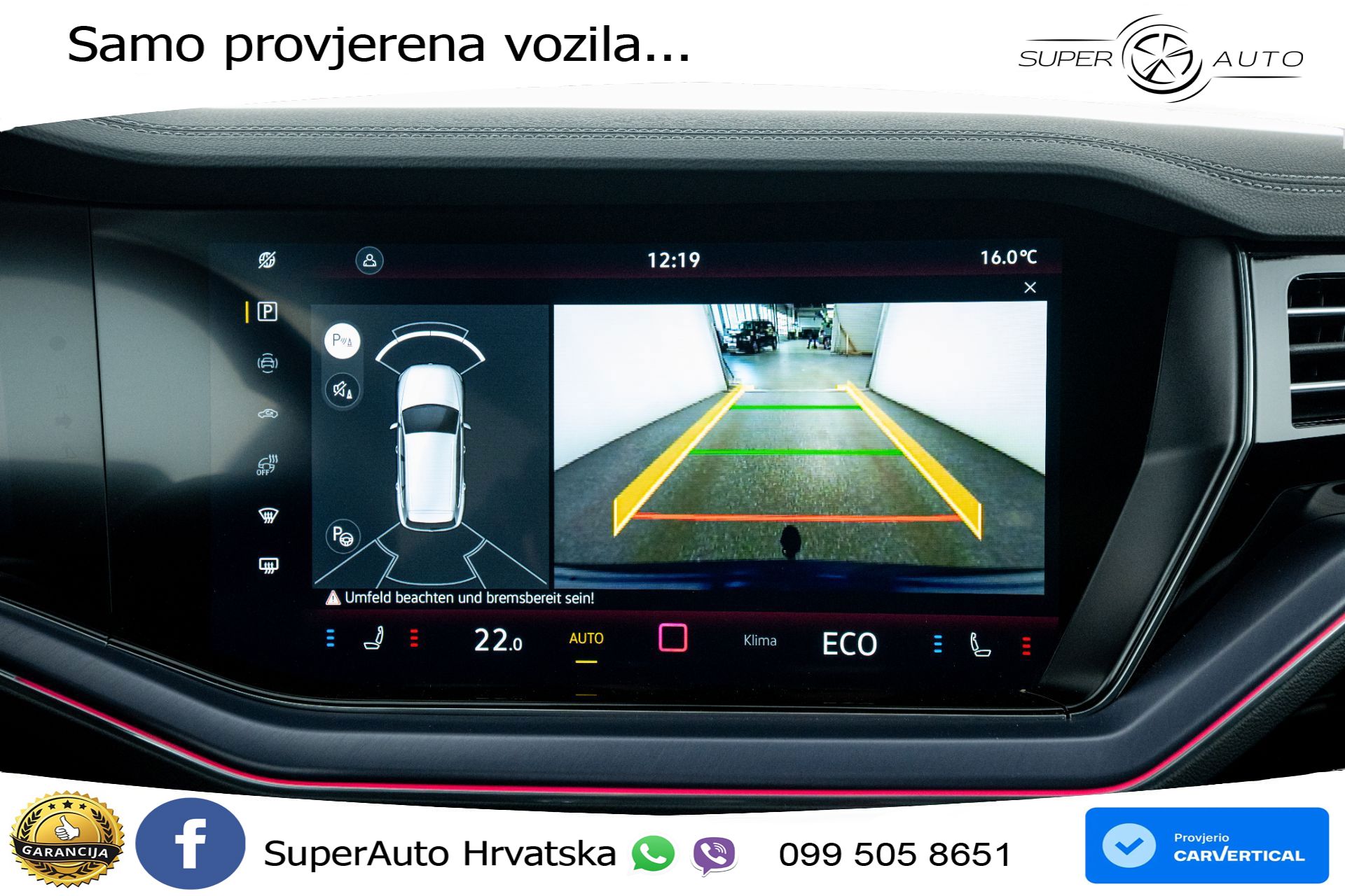 VW Touareg 3.0 V6 TDI 4M Aut. R-Line 231 KS, ZRAČNI+ACC+KAM+4xGR SJED+HEAD+VIRT