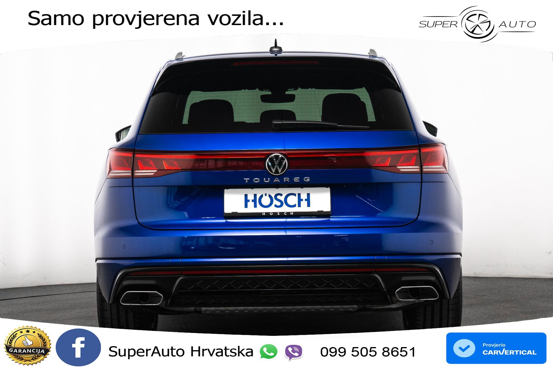 VW Touareg 3.0 V6 TDI 4M Aut. R-Line 231 KS, ZRAČNI+ACC+KAM+4xGR SJED+HEAD+VIRT