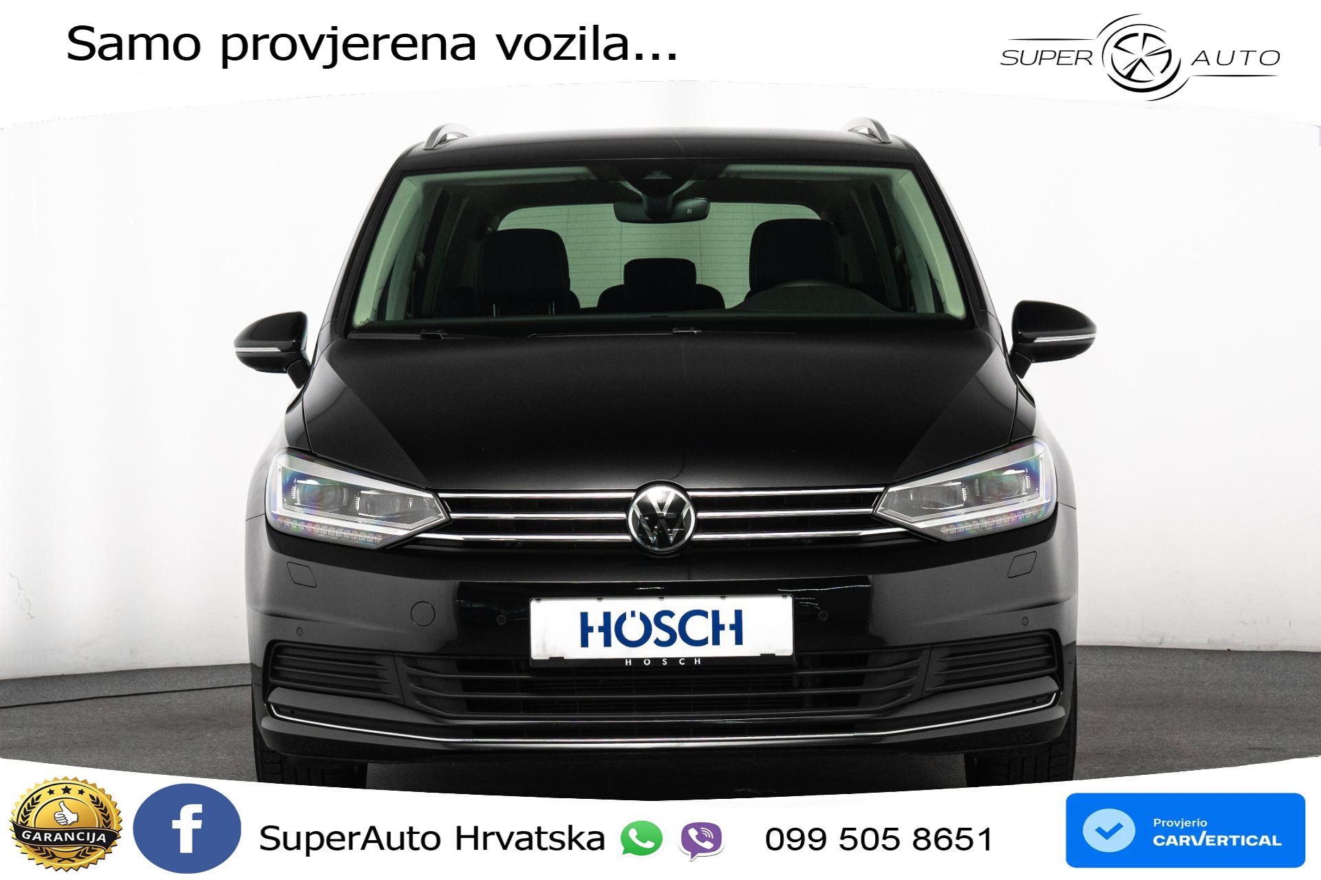 VW Touran 2.0 TDI DSG Comfortline 150 KS, 7-SJED+ACC+GR SJED+VIRT+NAVI