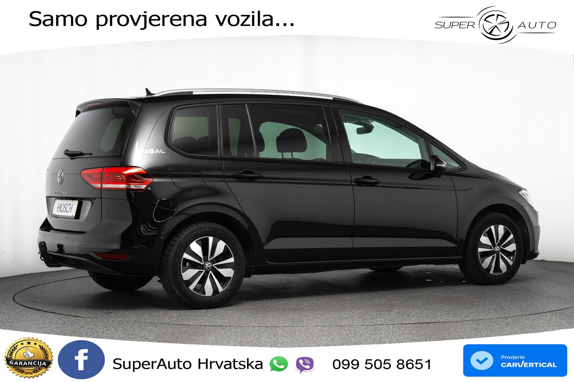 VW Touran 2.0 TDI DSG Comfortline 150 KS, 7-SJED+ACC+GR SJED+VIRT+NAVI