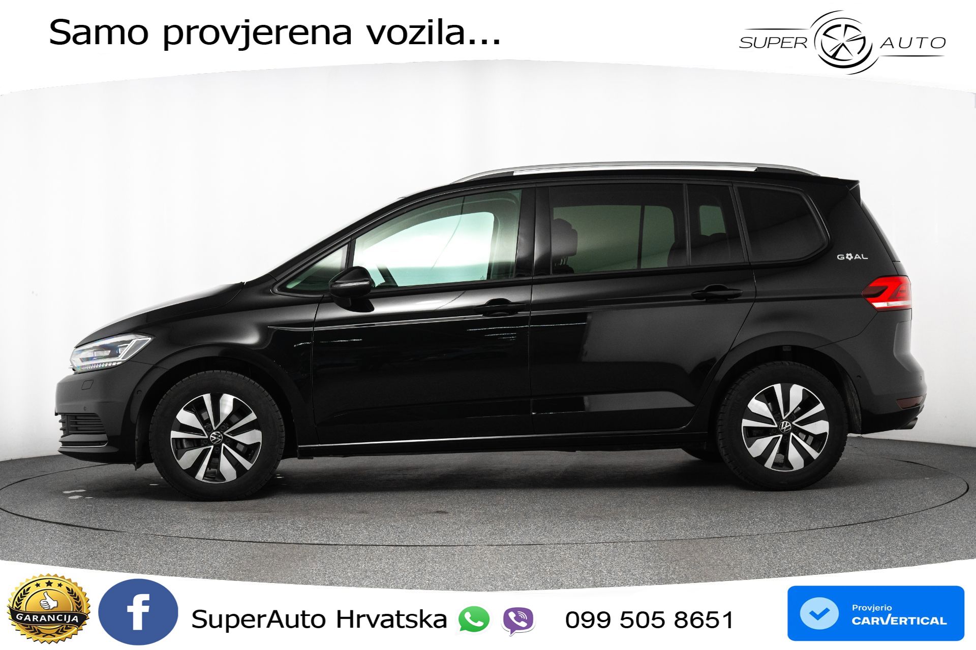 VW Touran 2.0 TDI DSG Comfortline 150 KS, 7-SJED+ACC+GR SJED+VIRT+NAVI