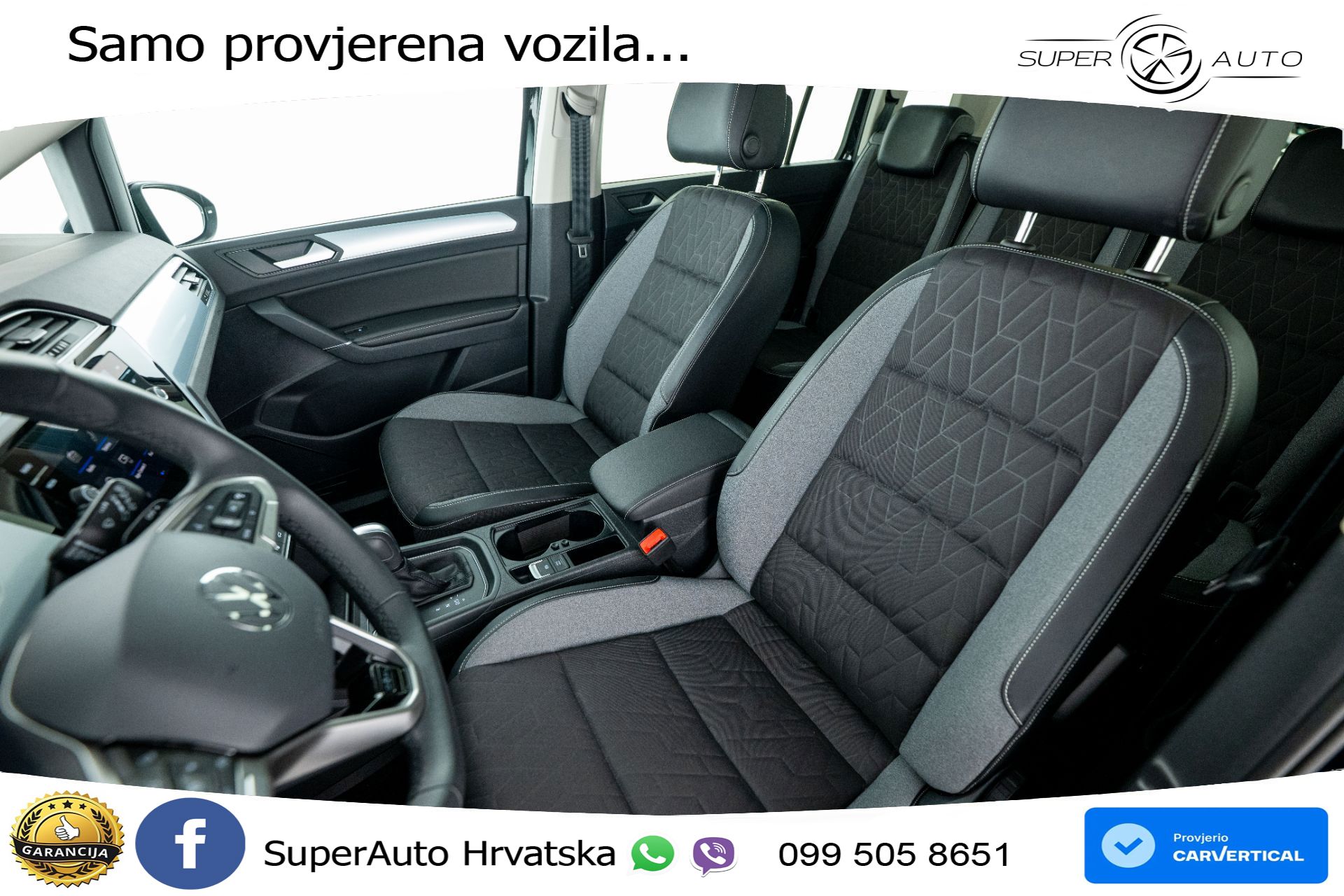 VW Touran 2.0 TDI DSG Comfortline 150 KS, 7-SJED+ACC+GR SJED+VIRT+NAVI