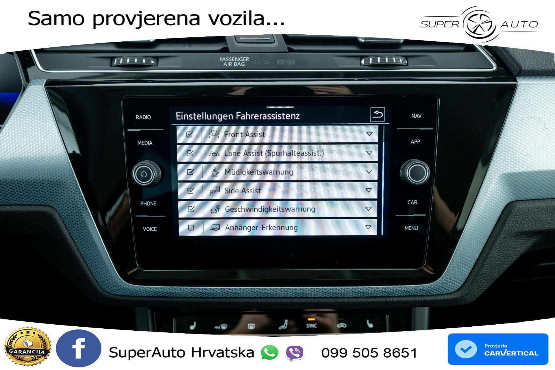 VW Touran 2.0 TDI DSG Comfortline 150 KS, 7-SJED+ACC+GR SJED+VIRT+NAVI