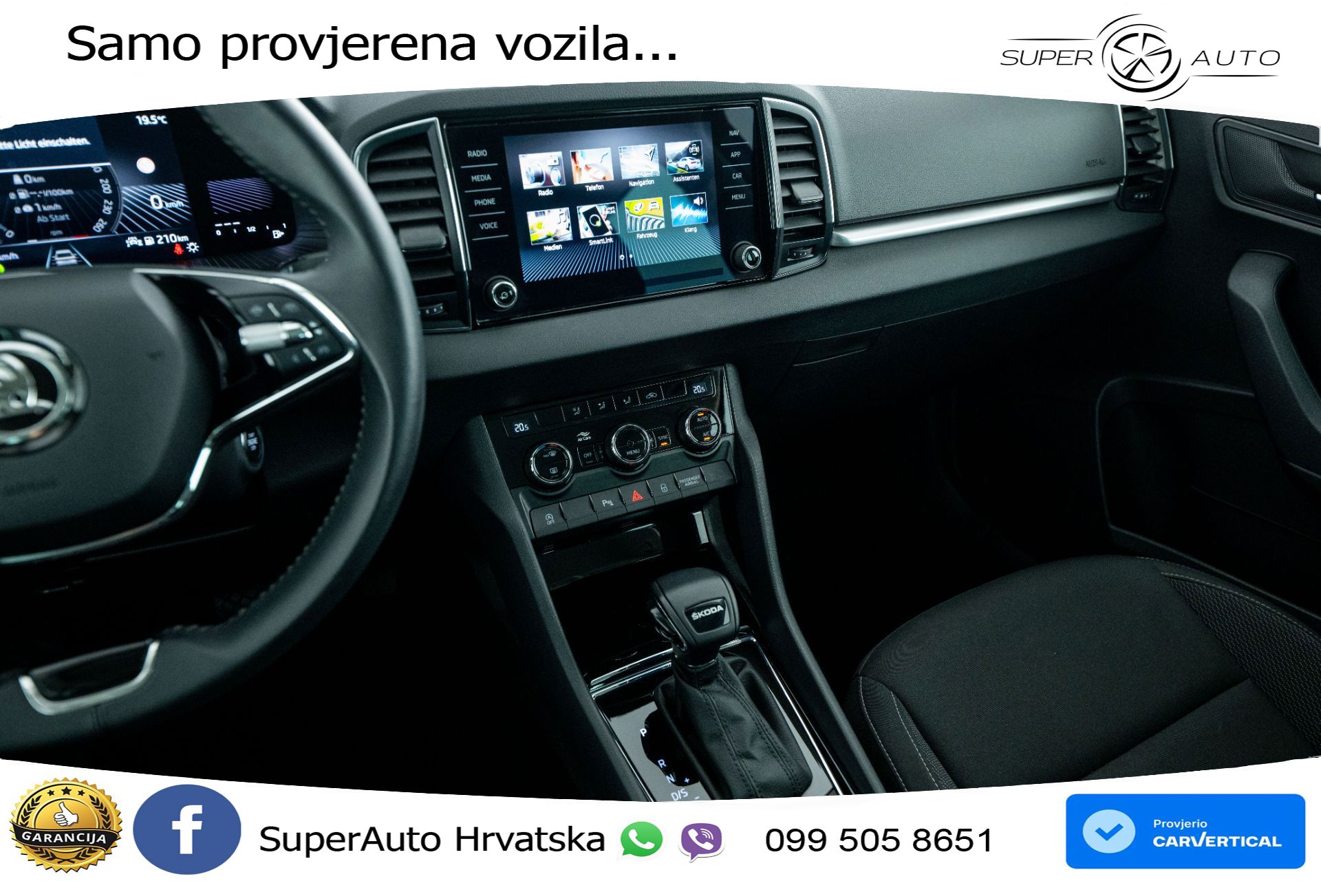 Škoda Karoq 2.0 TDI DSG Ambition 116 KS, ACC+KAM+VIRT+NAVI